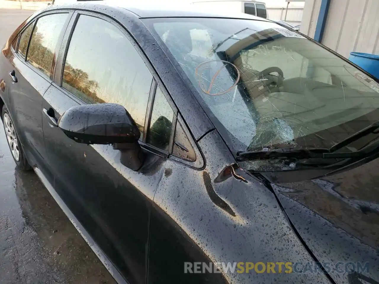 9 Photograph of a damaged car JTDEPRAE3LJ026963 TOYOTA COROLLA 2020