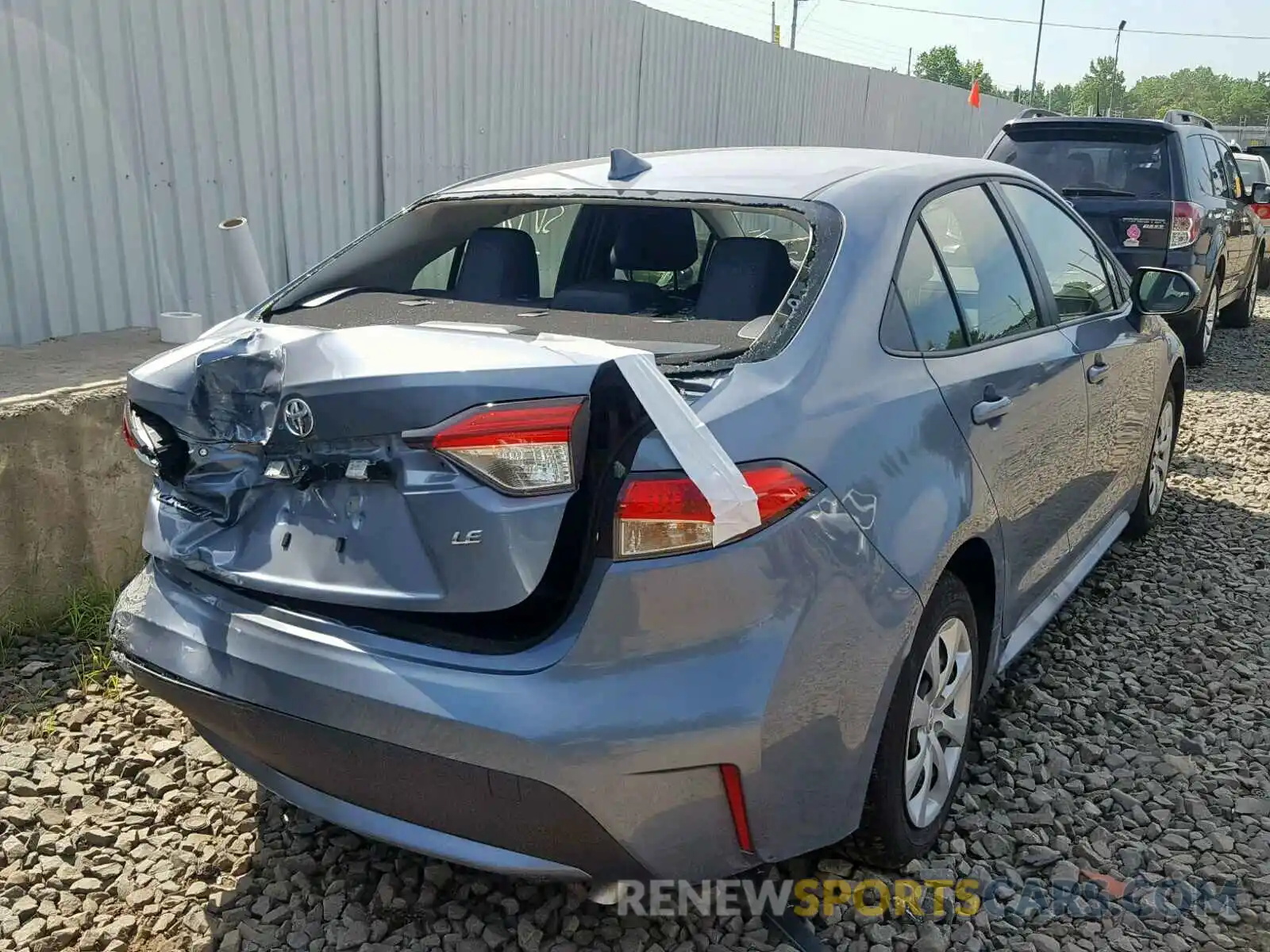 4 Photograph of a damaged car JTDEPRAE3LJ027272 TOYOTA COROLLA 2020