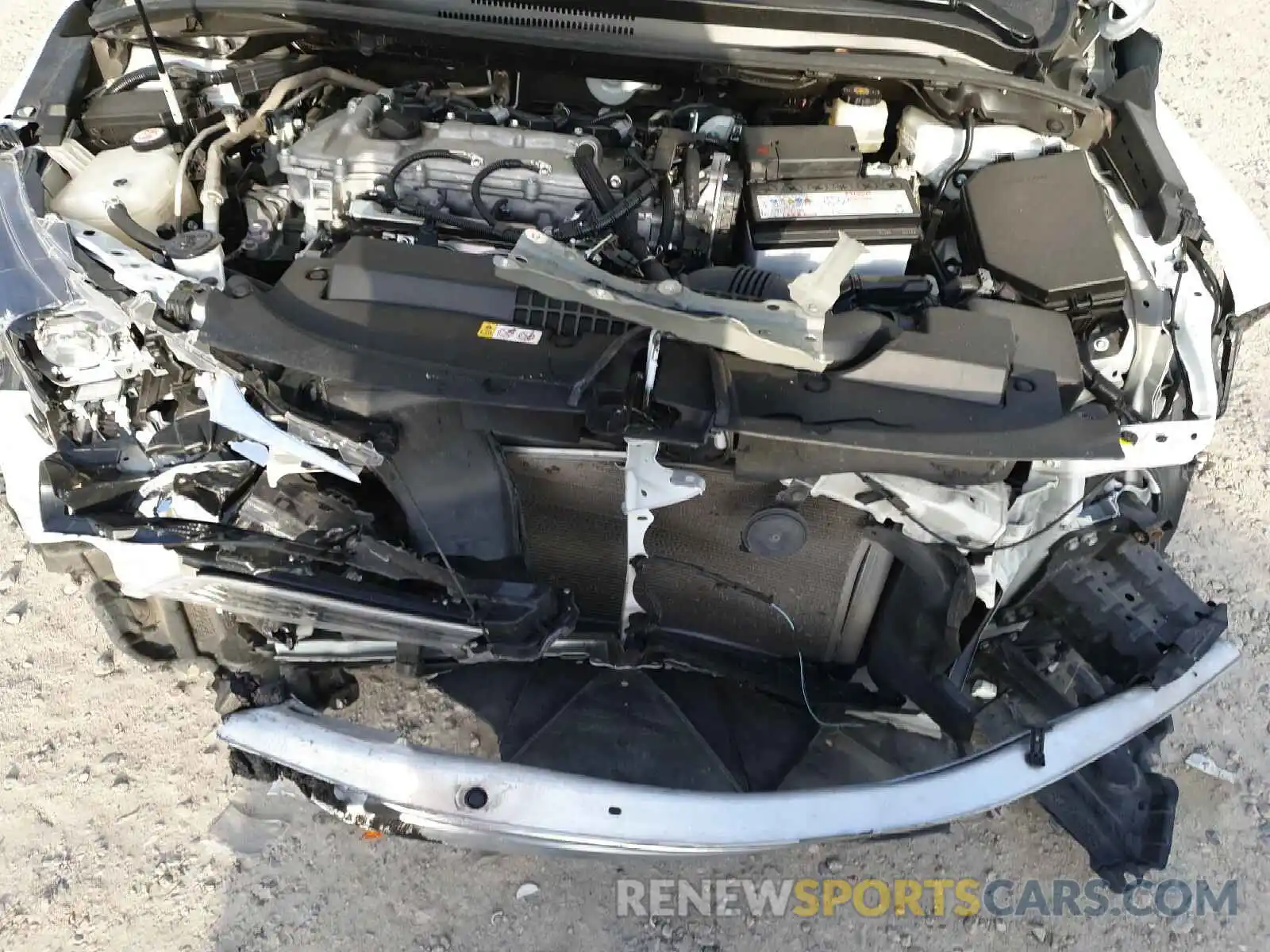 7 Photograph of a damaged car JTDEPRAE3LJ027384 TOYOTA COROLLA 2020