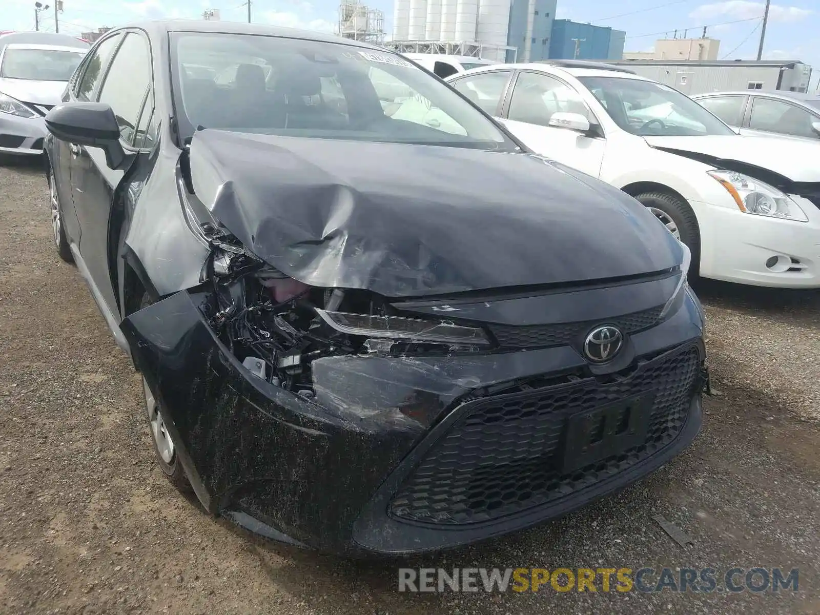 9 Photograph of a damaged car JTDEPRAE3LJ027501 TOYOTA COROLLA 2020