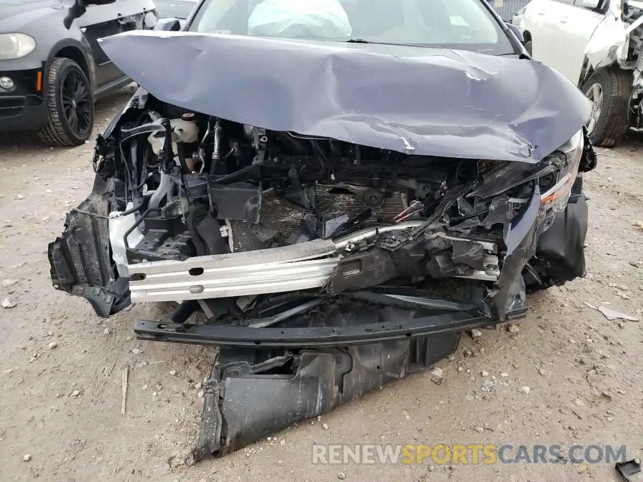 9 Photograph of a damaged car JTDEPRAE3LJ028051 TOYOTA COROLLA 2020