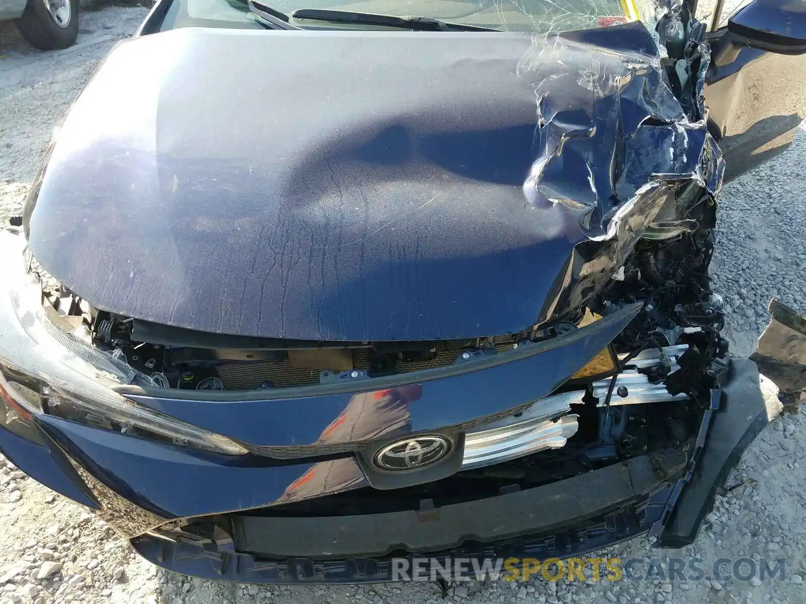 7 Photograph of a damaged car JTDEPRAE3LJ028616 TOYOTA COROLLA 2020