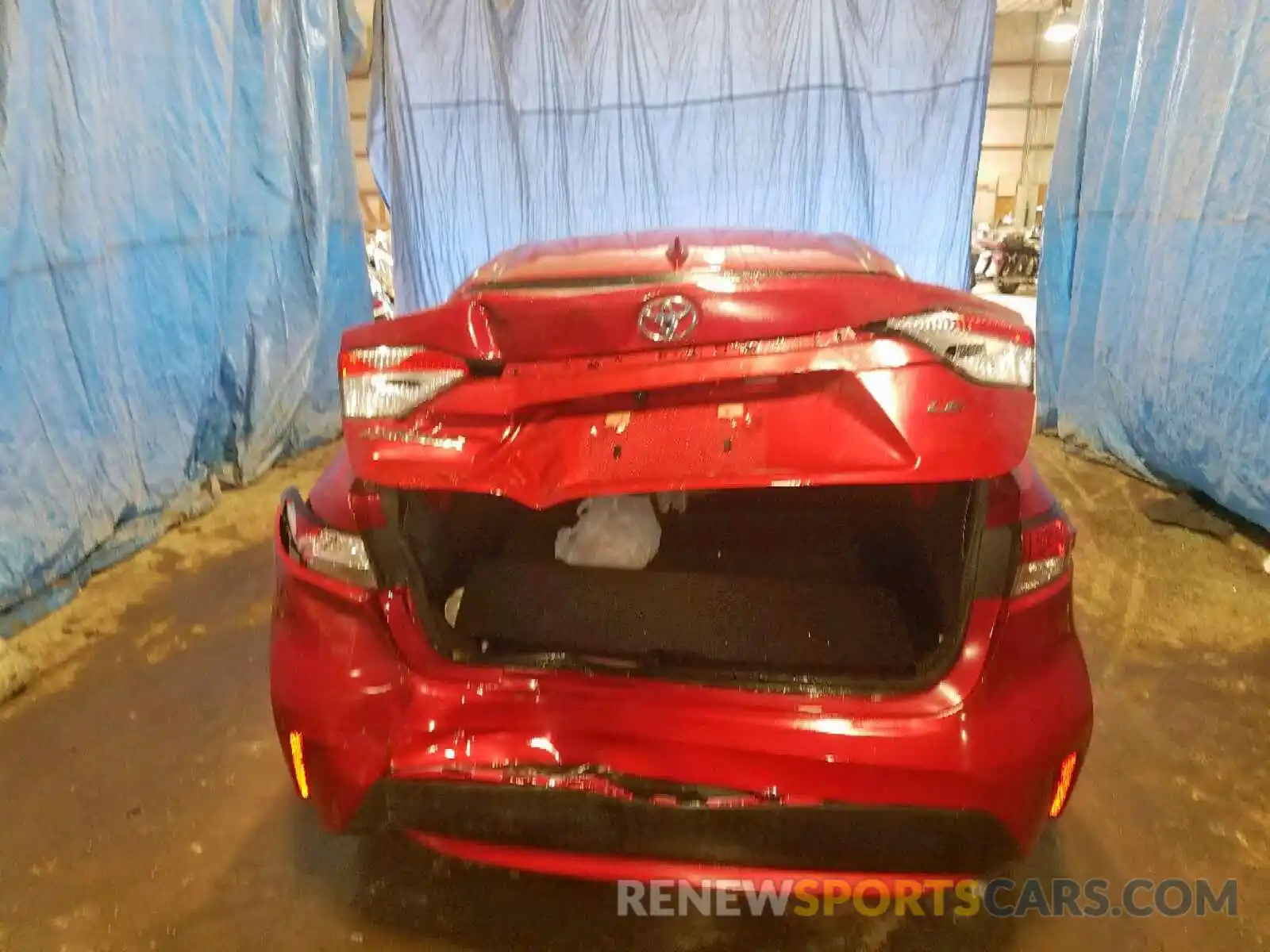 9 Photograph of a damaged car JTDEPRAE3LJ028633 TOYOTA COROLLA 2020