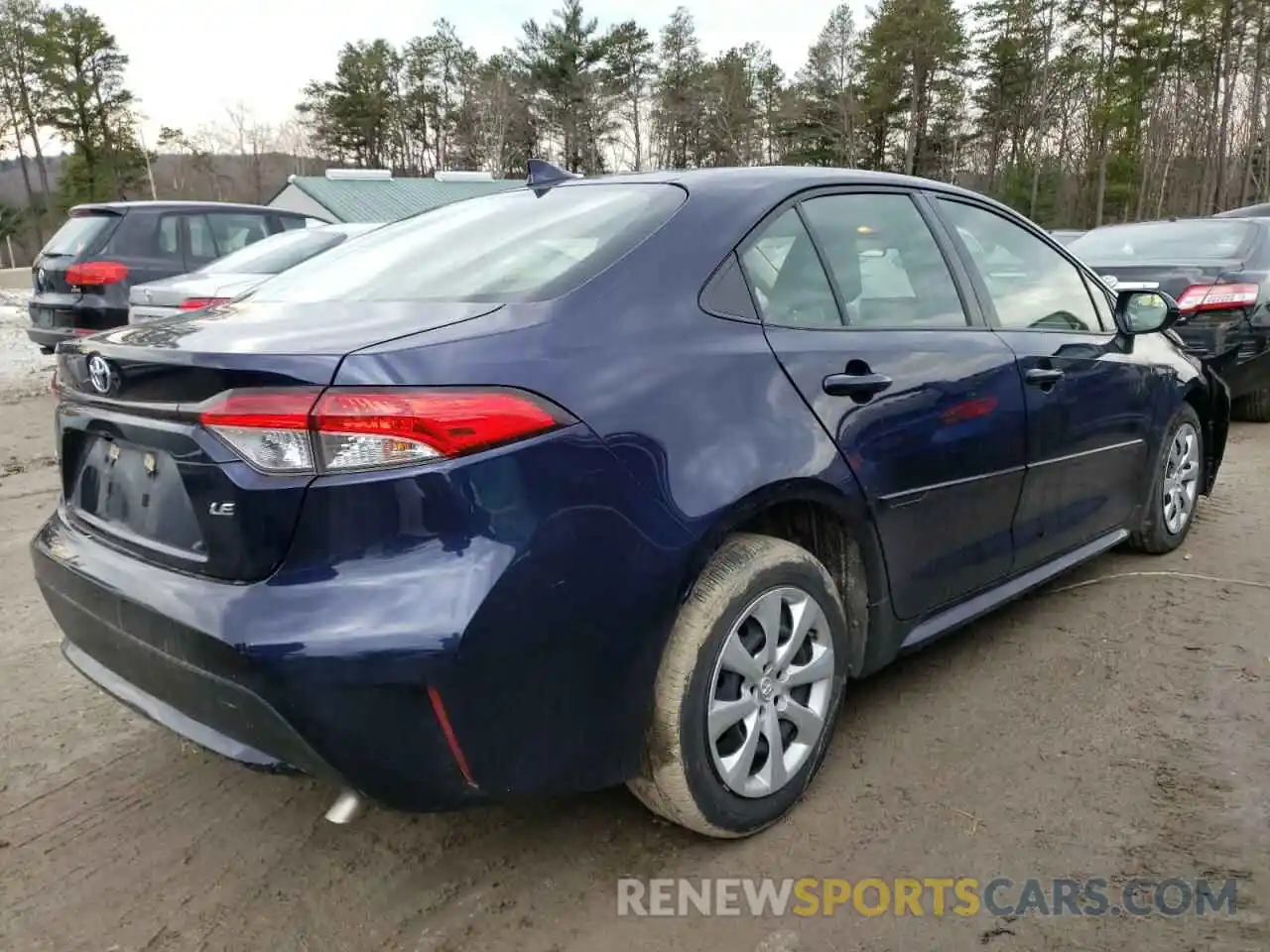 4 Photograph of a damaged car JTDEPRAE3LJ029054 TOYOTA COROLLA 2020