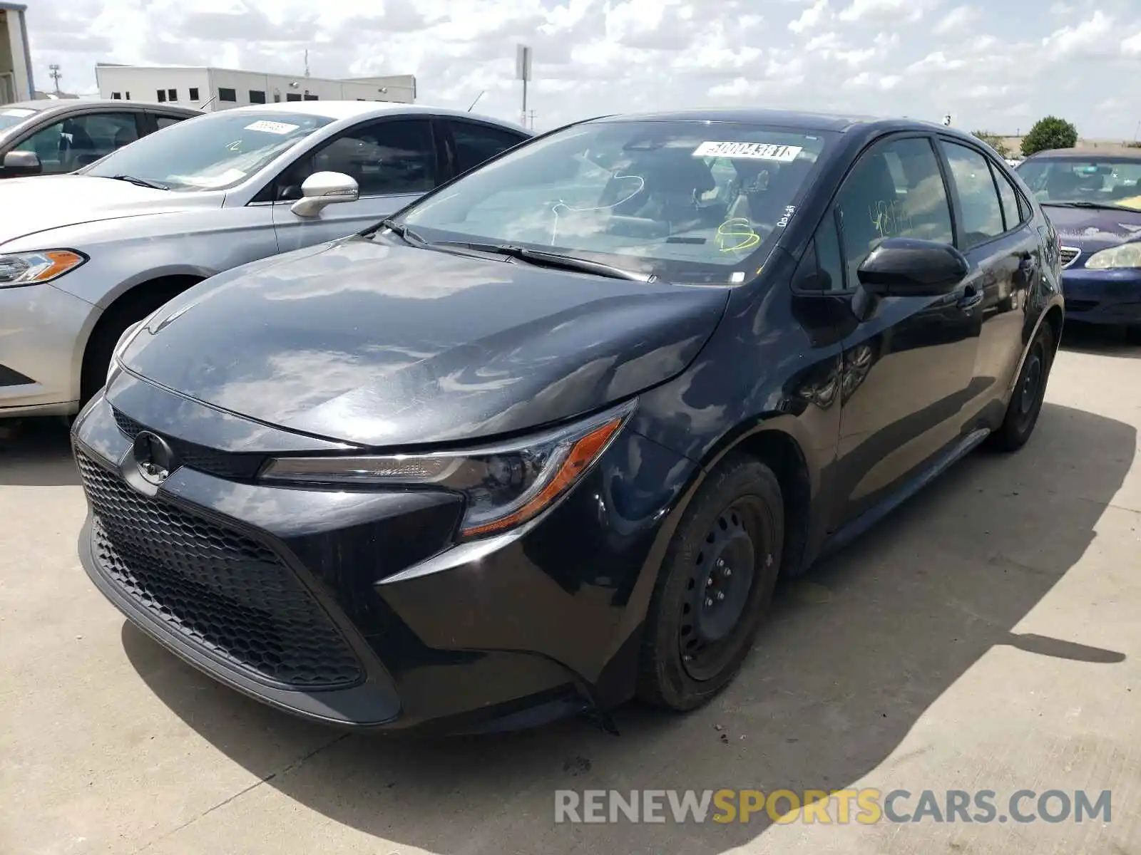 2 Photograph of a damaged car JTDEPRAE3LJ031693 TOYOTA COROLLA 2020