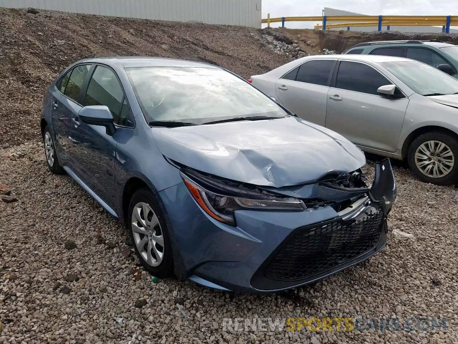 1 Photograph of a damaged car JTDEPRAE3LJ031922 TOYOTA COROLLA 2020