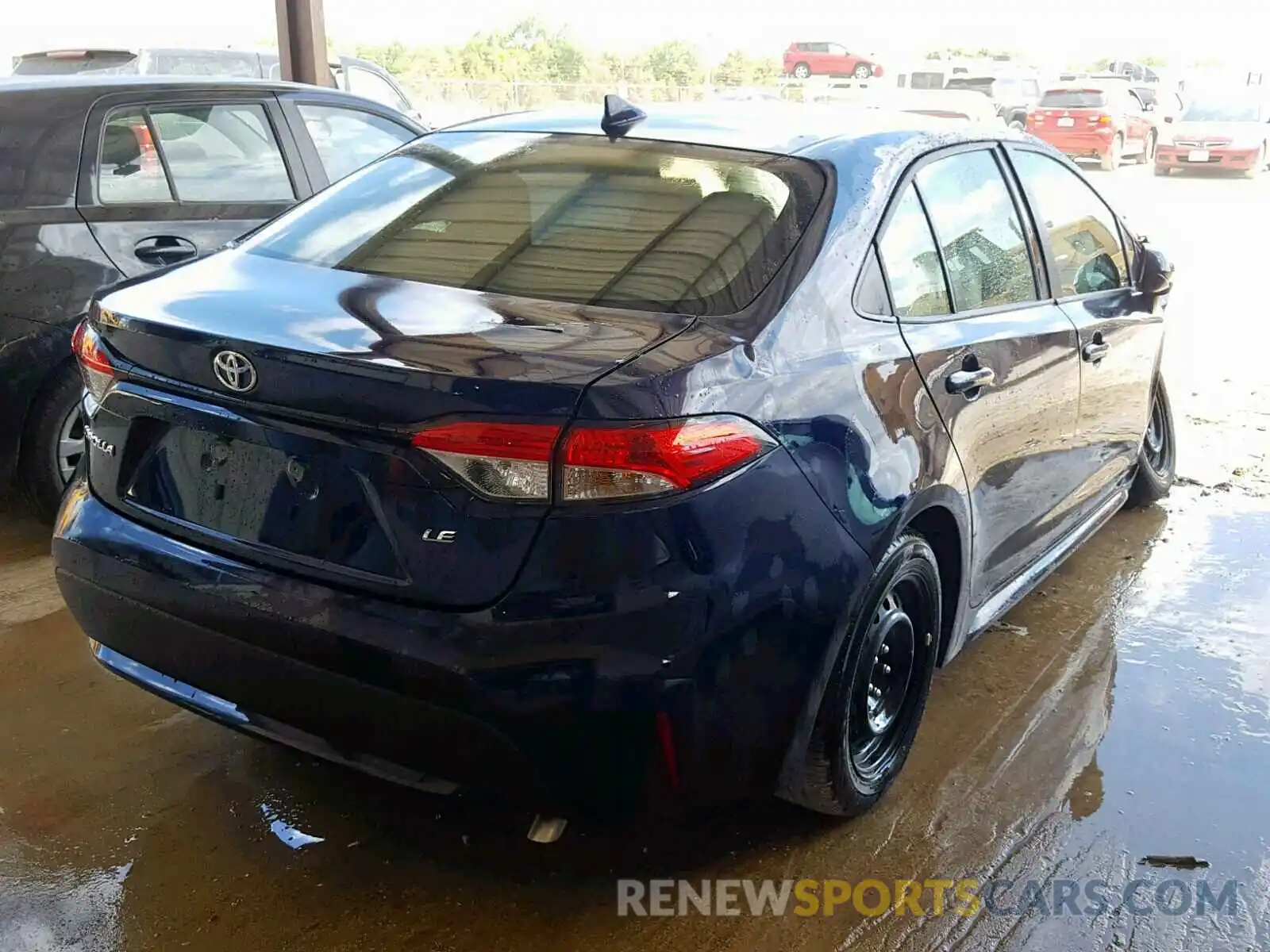 4 Photograph of a damaged car JTDEPRAE3LJ032049 TOYOTA COROLLA 2020