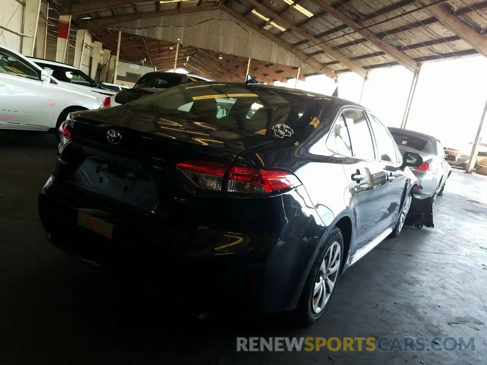 4 Photograph of a damaged car JTDEPRAE3LJ033461 TOYOTA COROLLA 2020