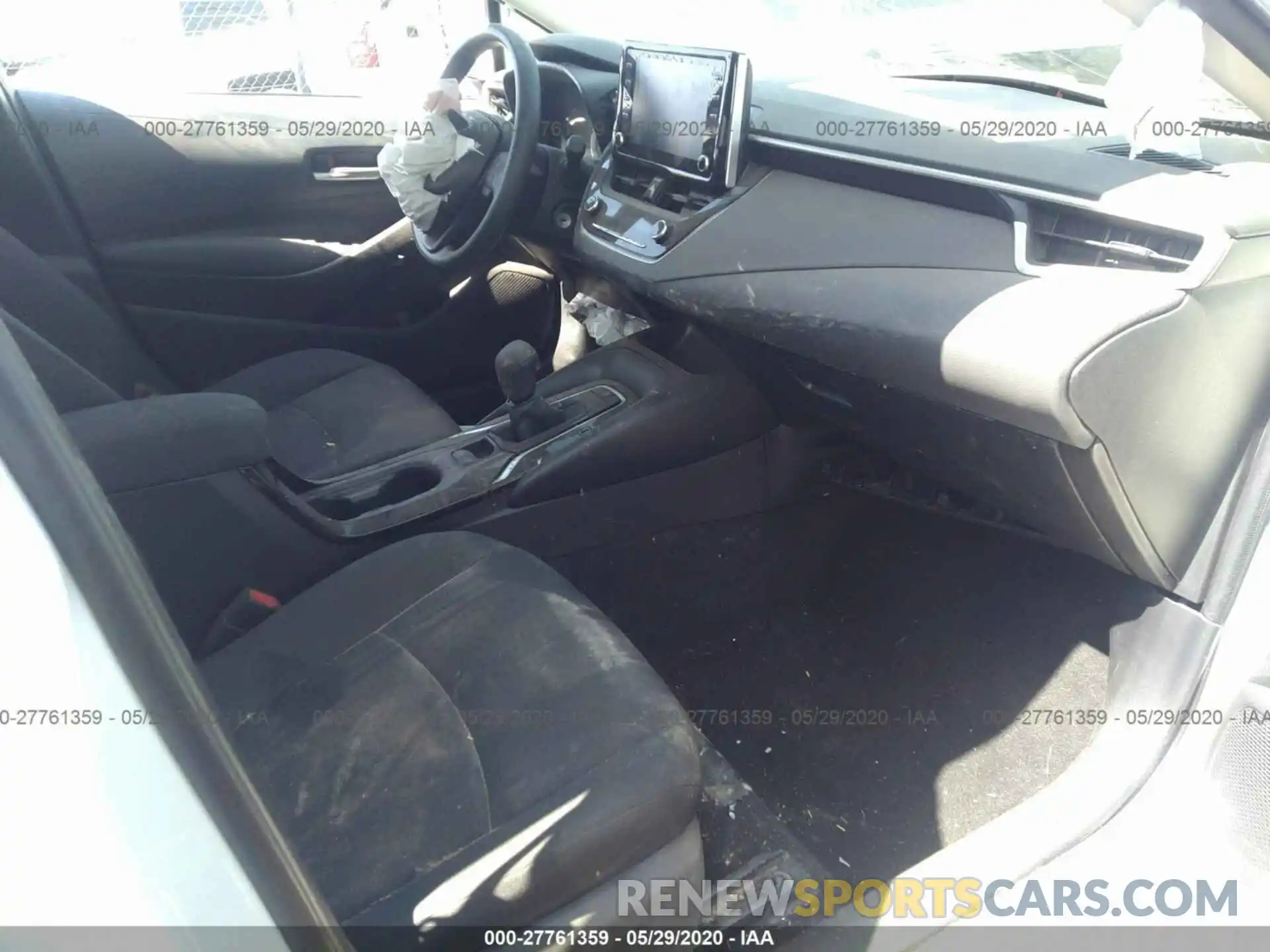 5 Photograph of a damaged car JTDEPRAE3LJ033606 TOYOTA COROLLA 2020