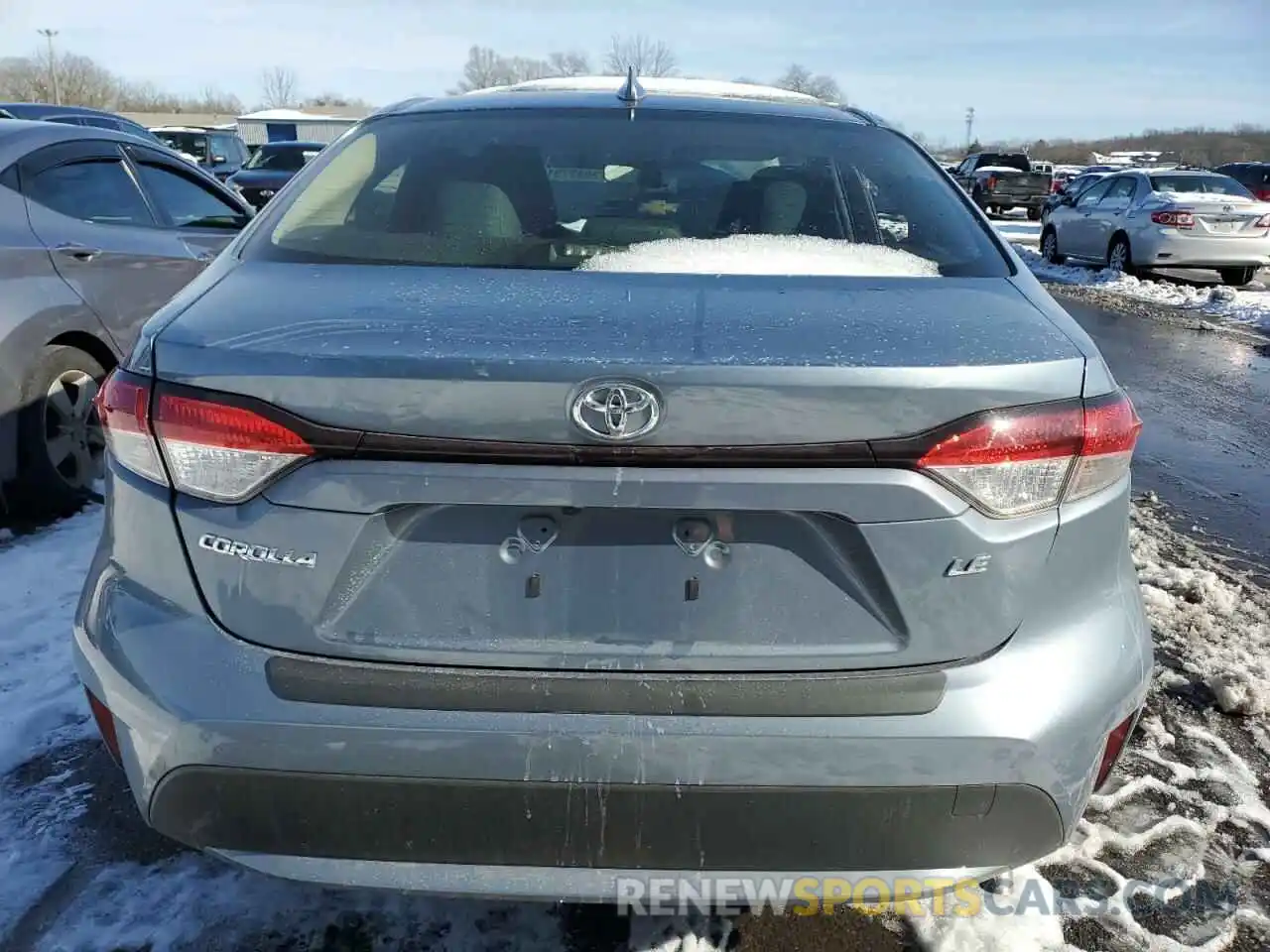 6 Photograph of a damaged car JTDEPRAE3LJ034366 TOYOTA COROLLA 2020