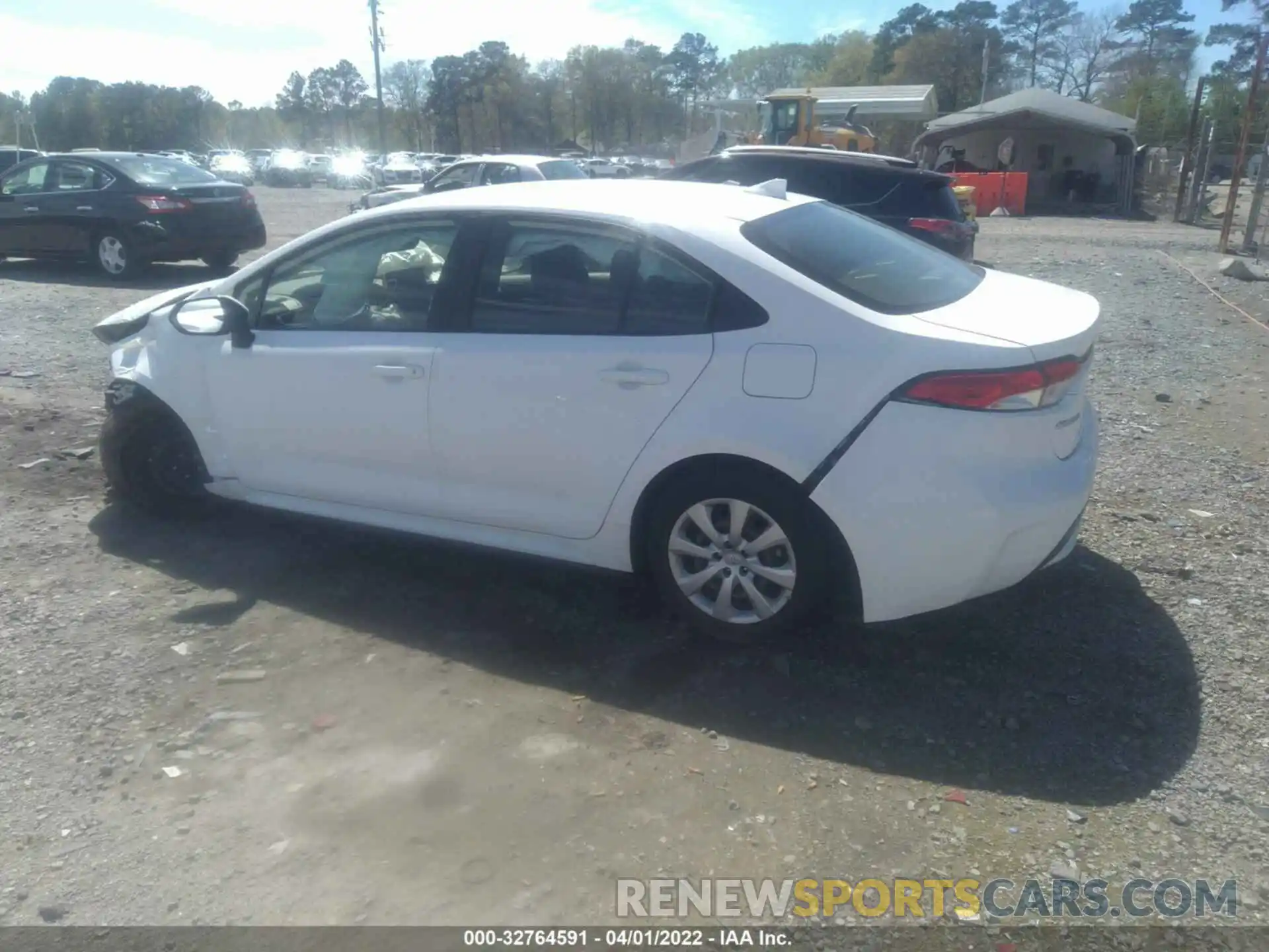 3 Photograph of a damaged car JTDEPRAE3LJ034951 TOYOTA COROLLA 2020