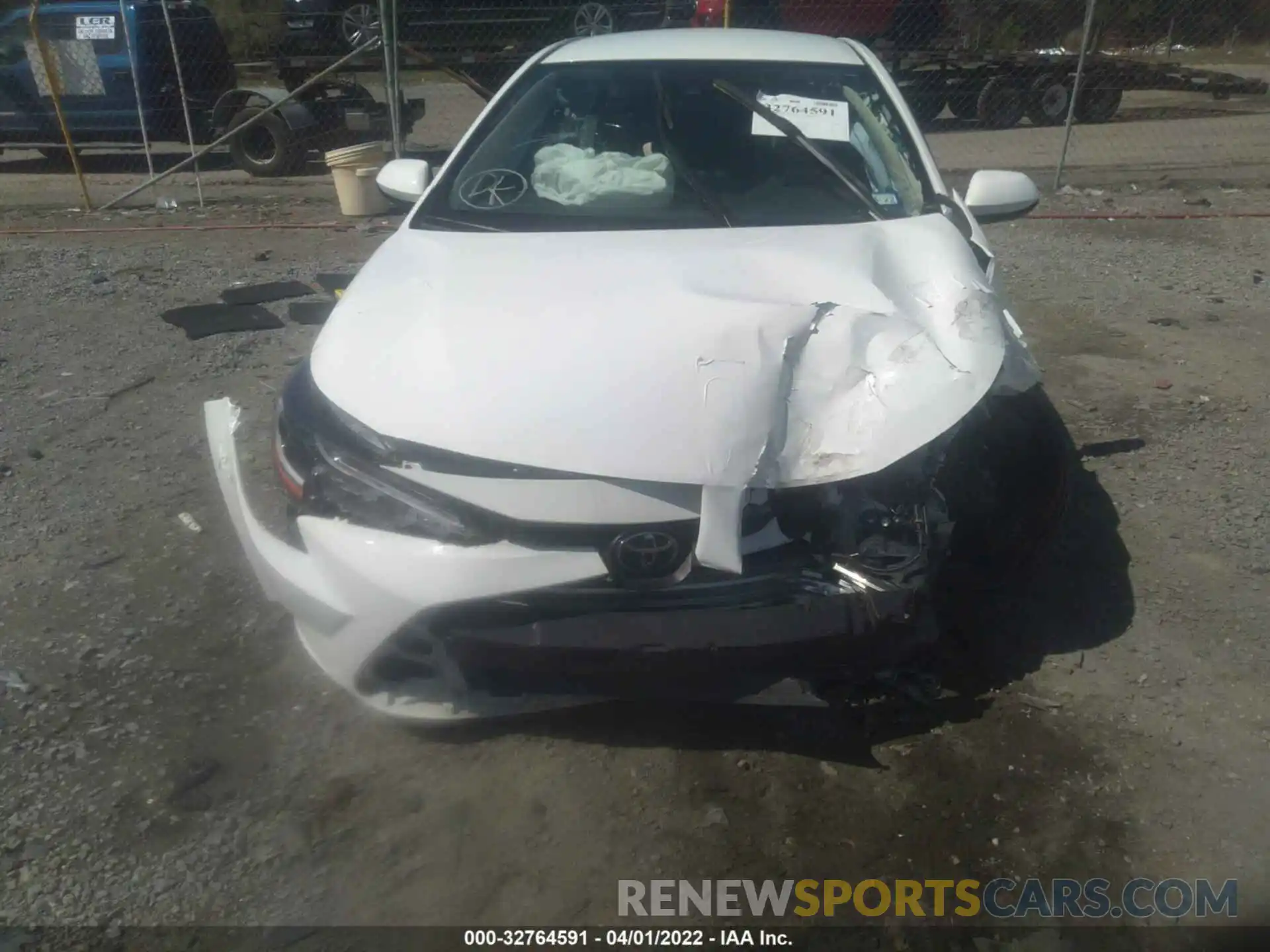 6 Photograph of a damaged car JTDEPRAE3LJ034951 TOYOTA COROLLA 2020