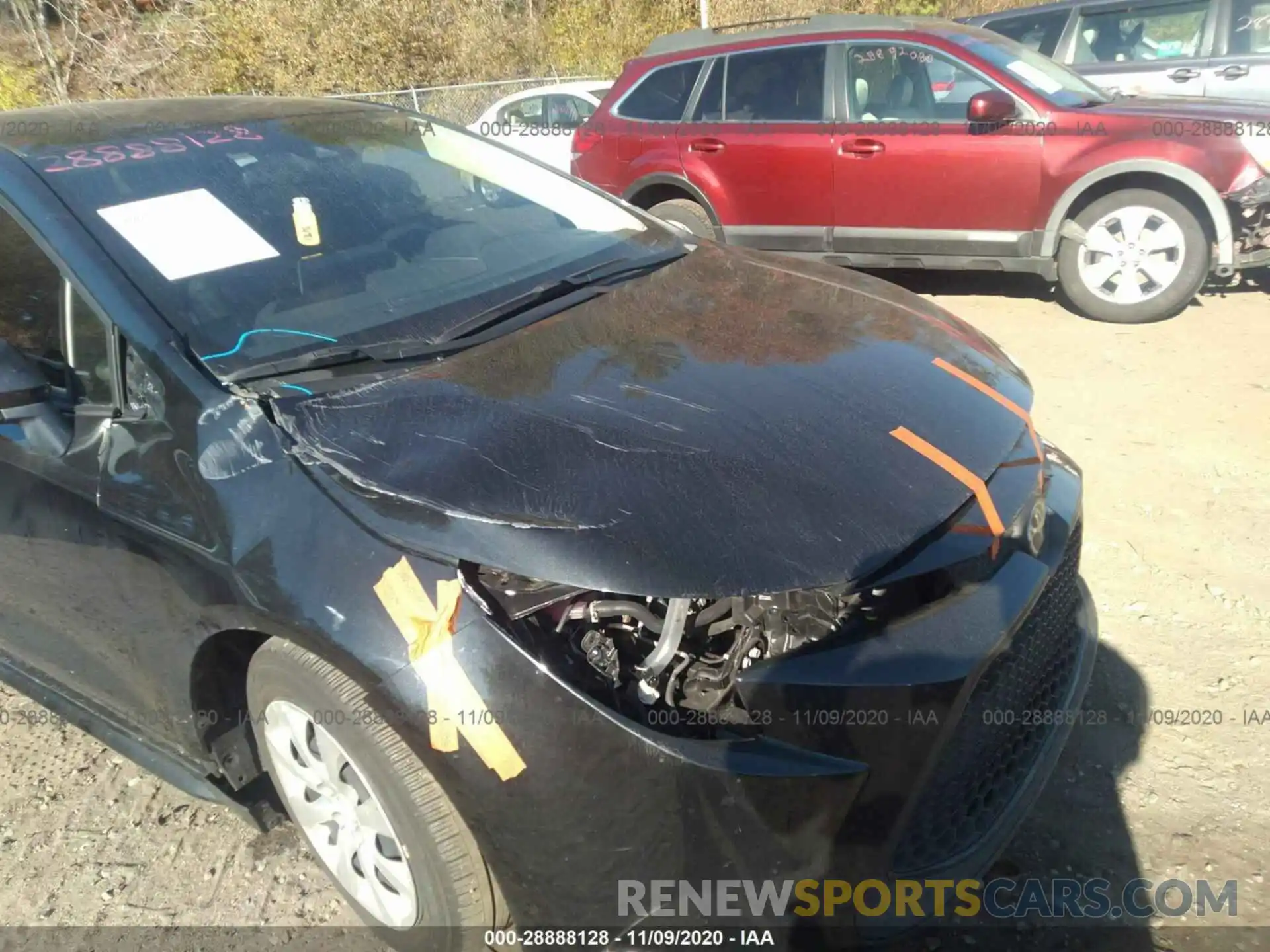 6 Photograph of a damaged car JTDEPRAE3LJ035758 TOYOTA COROLLA 2020