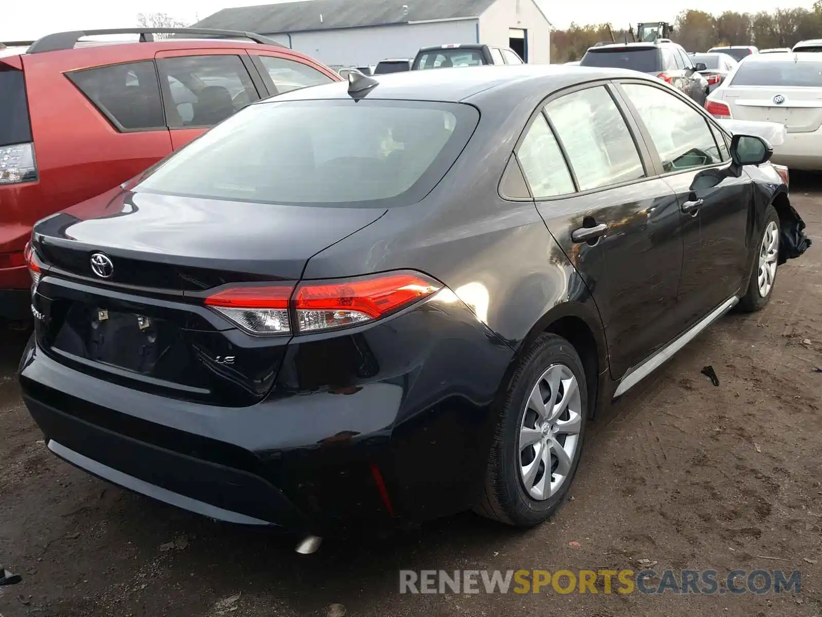 4 Photograph of a damaged car JTDEPRAE3LJ035873 TOYOTA COROLLA 2020