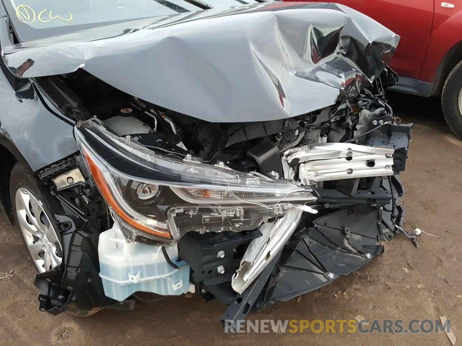 9 Photograph of a damaged car JTDEPRAE3LJ035873 TOYOTA COROLLA 2020