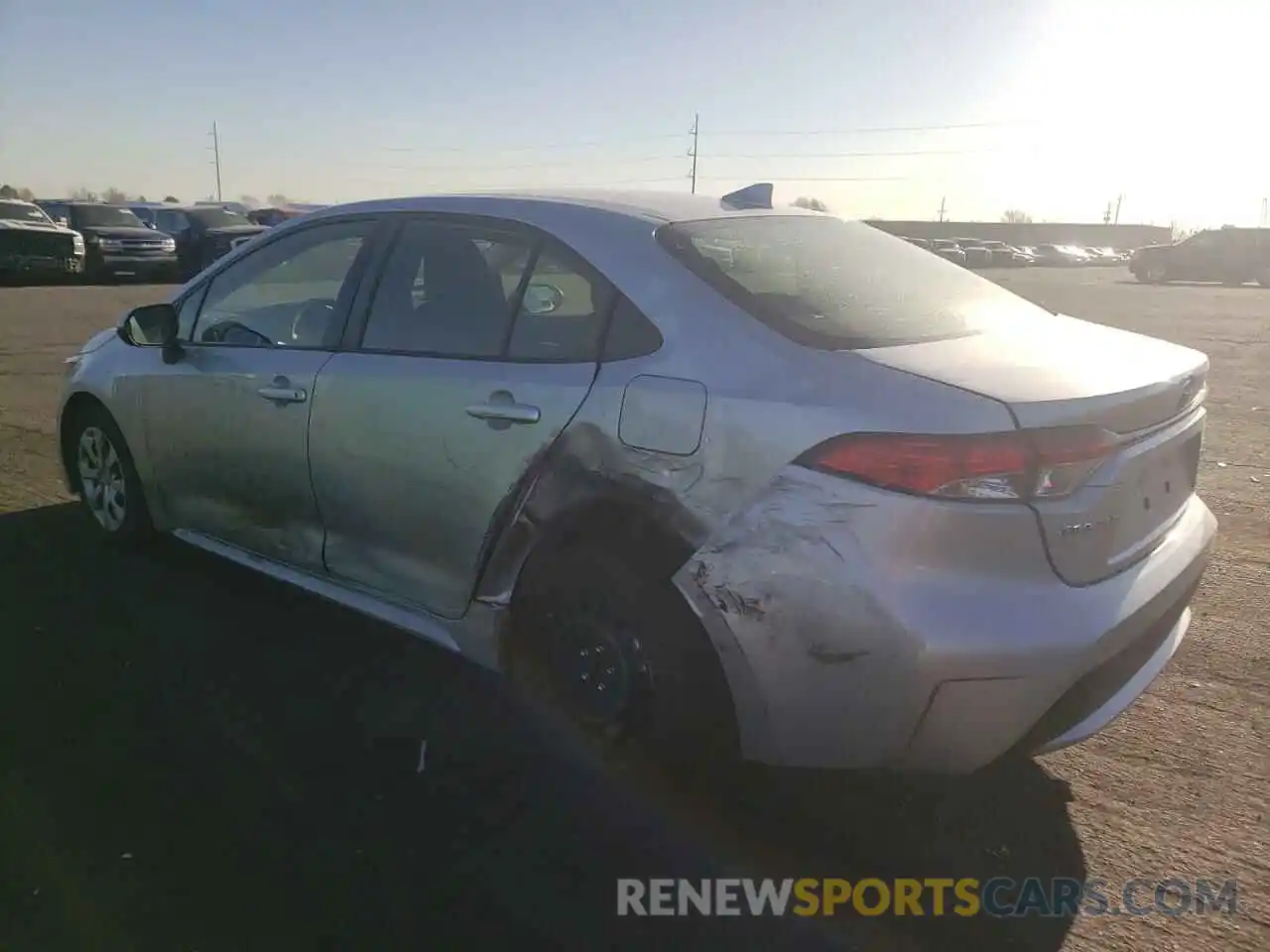 9 Photograph of a damaged car JTDEPRAE3LJ037218 TOYOTA COROLLA 2020