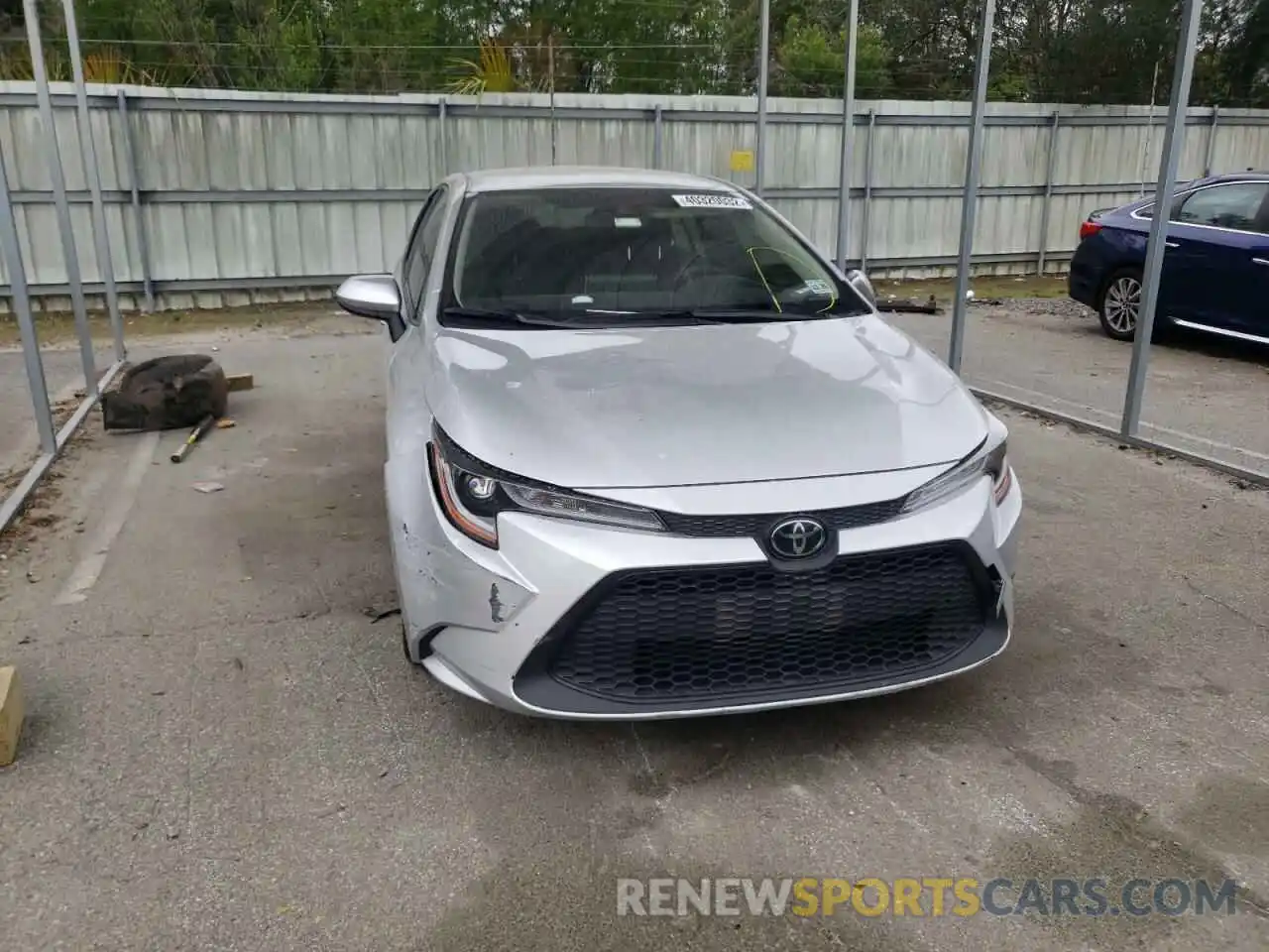 9 Photograph of a damaged car JTDEPRAE3LJ039146 TOYOTA COROLLA 2020