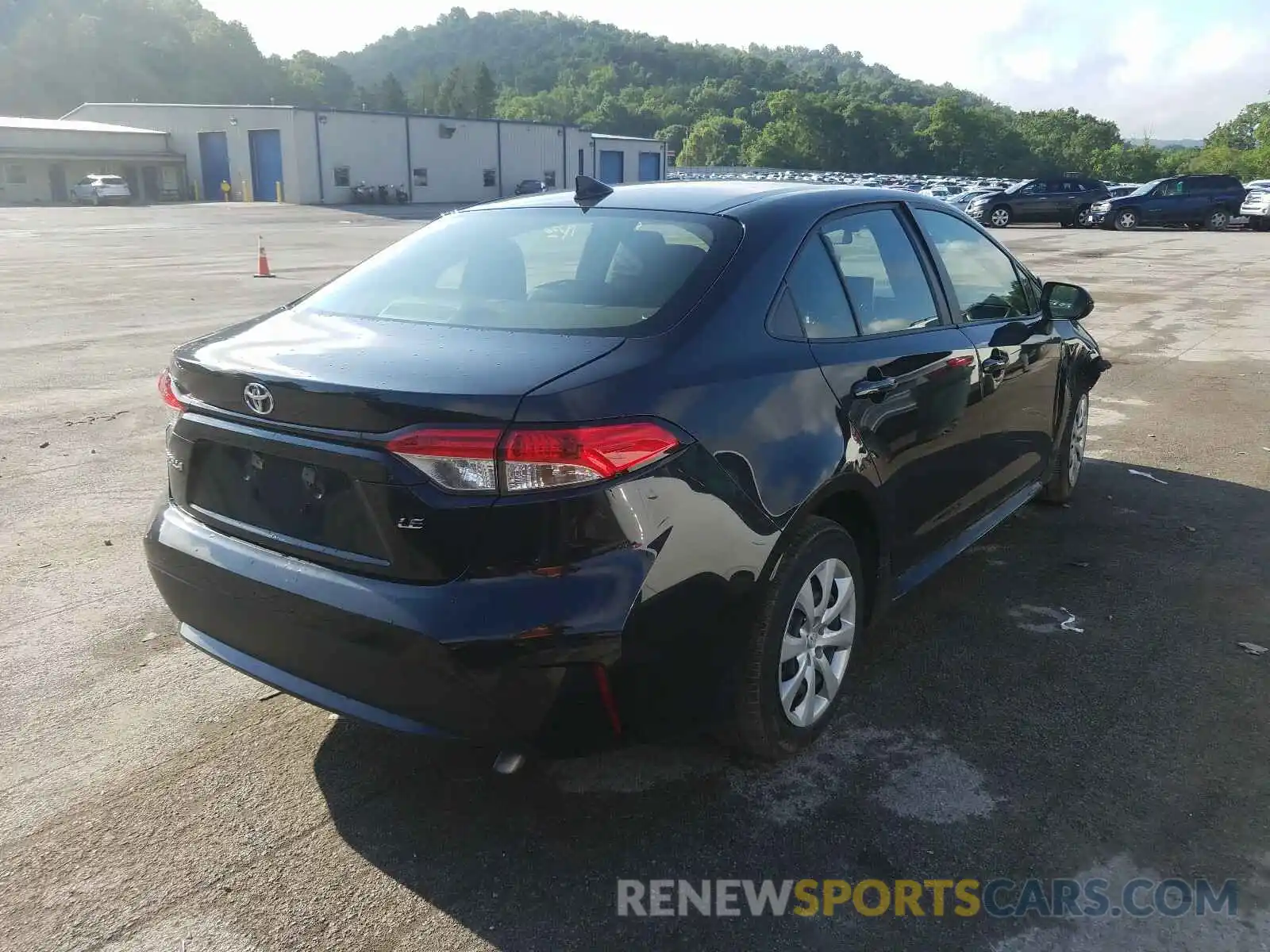 4 Photograph of a damaged car JTDEPRAE3LJ039292 TOYOTA COROLLA 2020