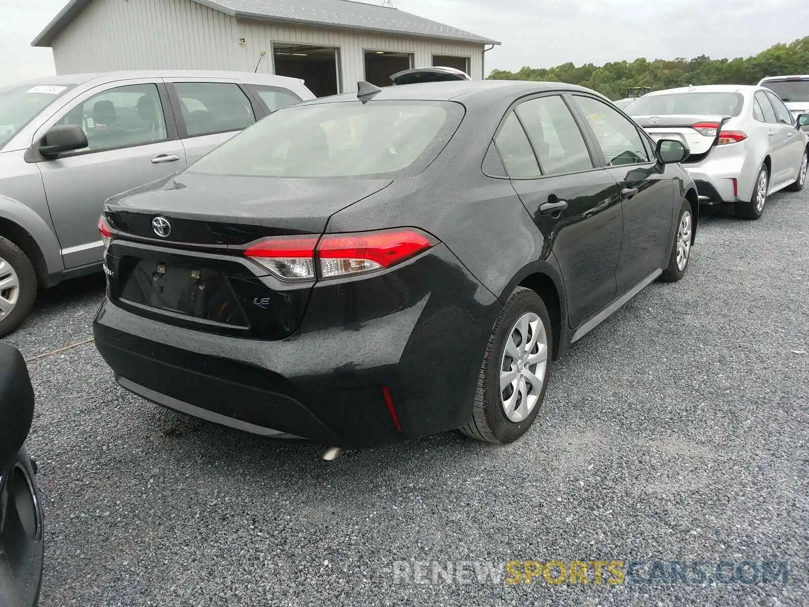 4 Photograph of a damaged car JTDEPRAE3LJ039776 TOYOTA COROLLA 2020