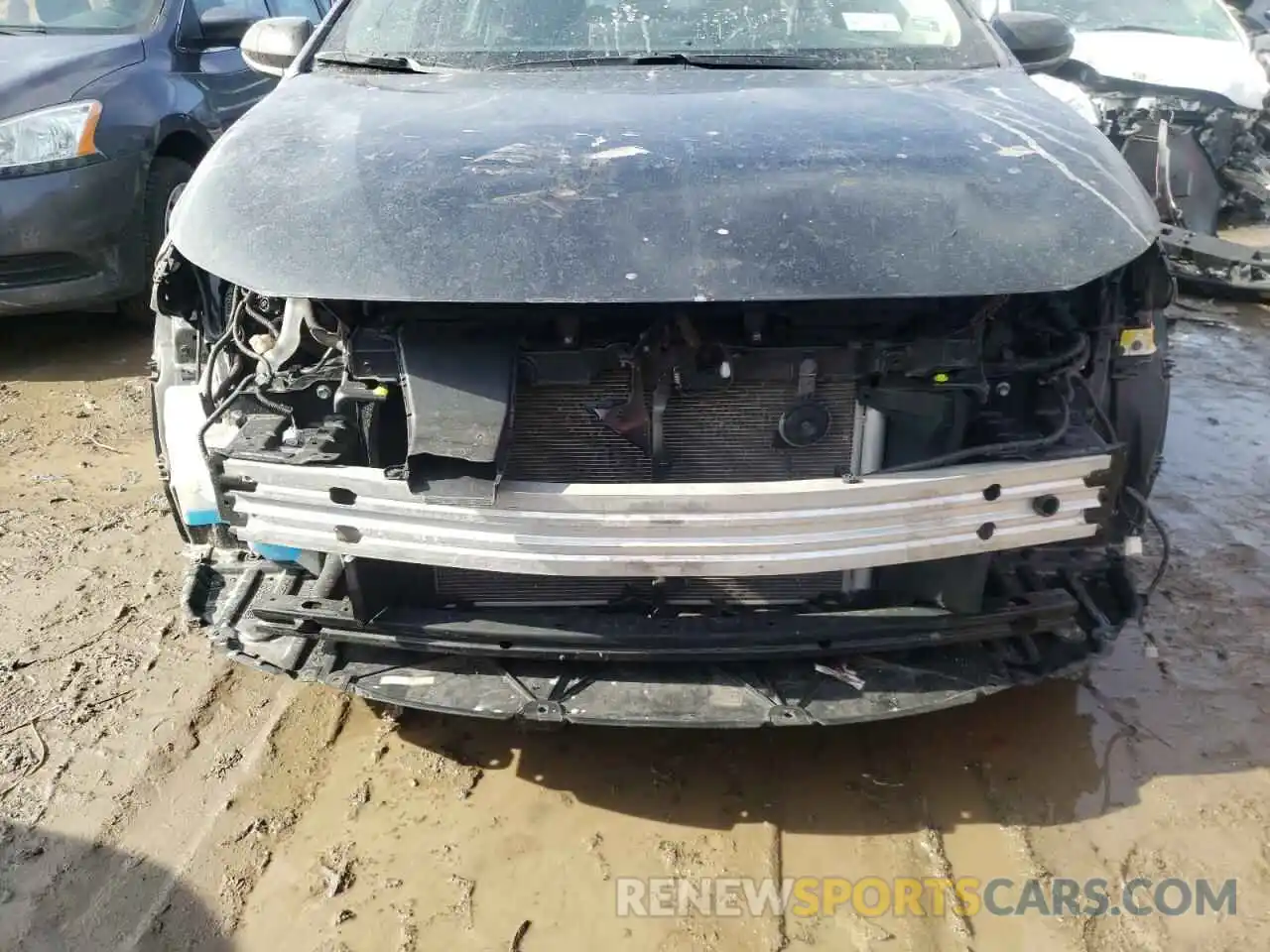 9 Photograph of a damaged car JTDEPRAE3LJ040068 TOYOTA COROLLA 2020