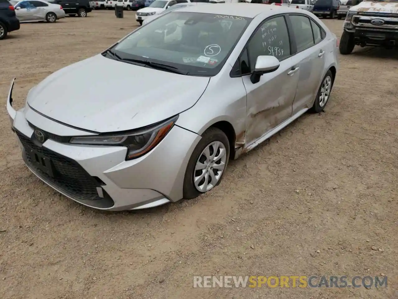 9 Photograph of a damaged car JTDEPRAE3LJ041060 TOYOTA COROLLA 2020