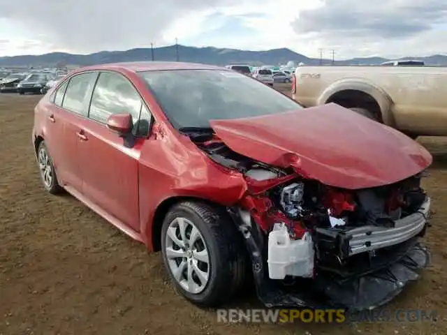 1 Фотография поврежденного автомобиля JTDEPRAE3LJ041608 TOYOTA COROLLA 2020