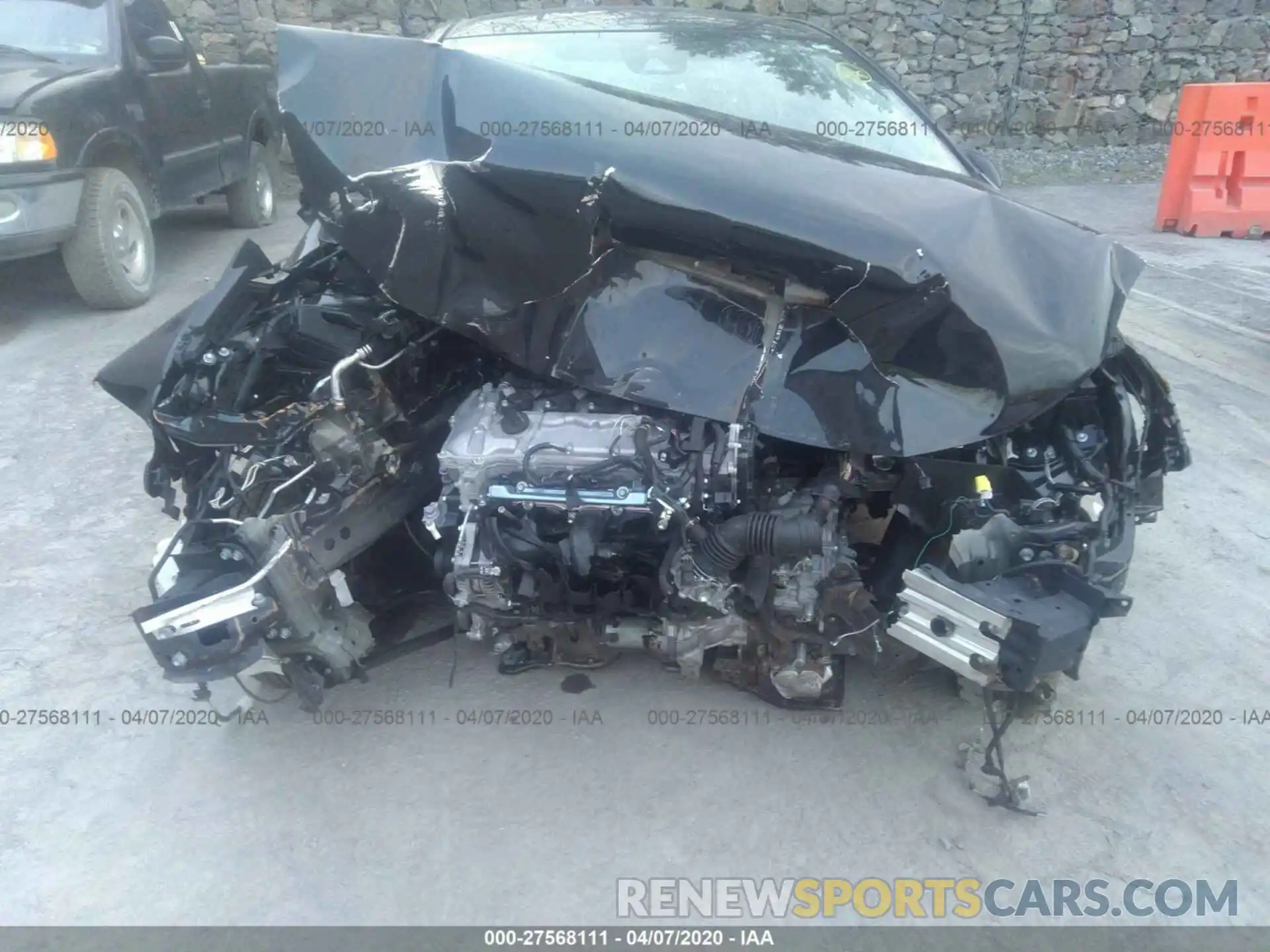 6 Photograph of a damaged car JTDEPRAE3LJ041611 TOYOTA COROLLA 2020