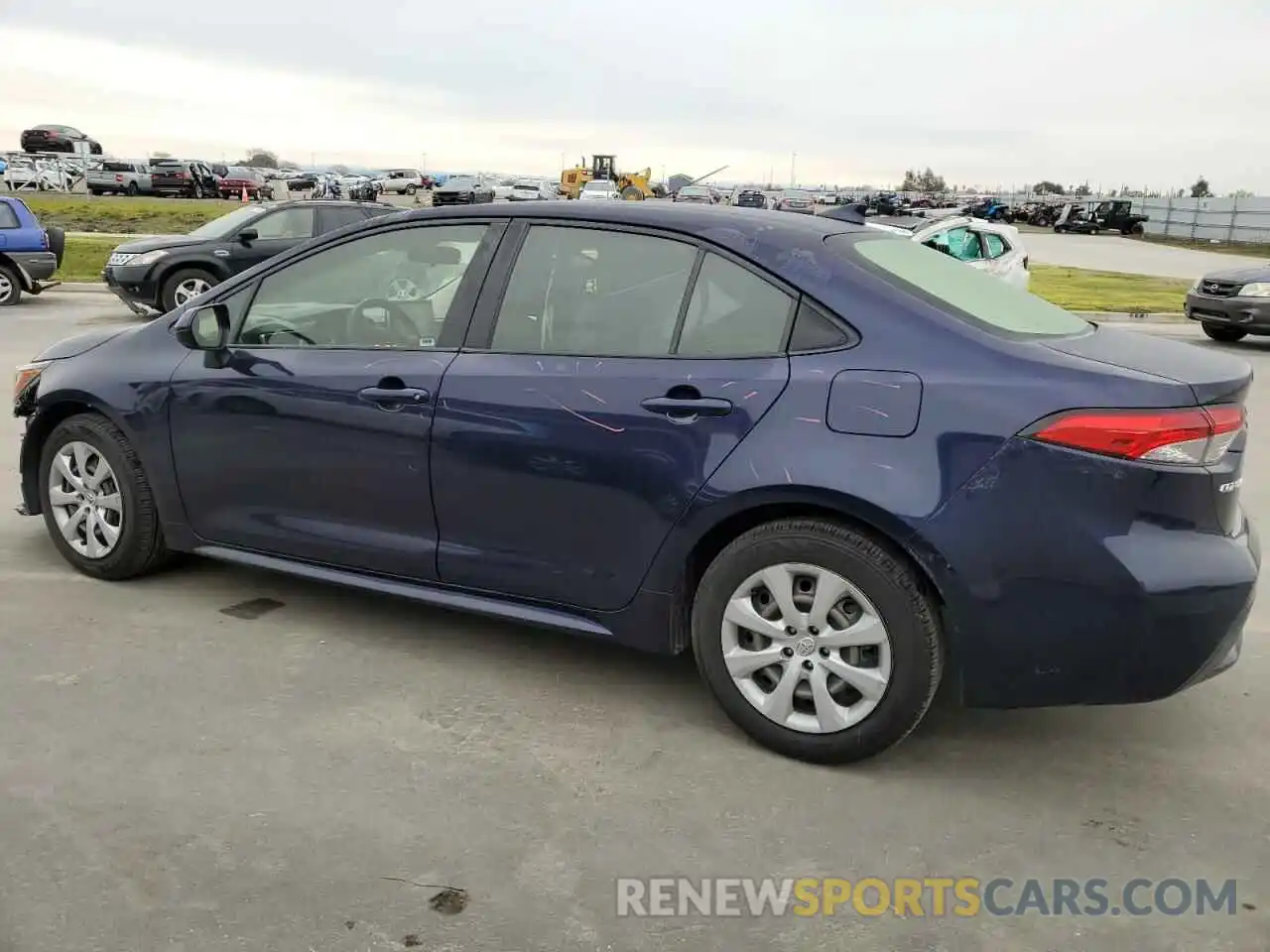 2 Photograph of a damaged car JTDEPRAE3LJ041771 TOYOTA COROLLA 2020