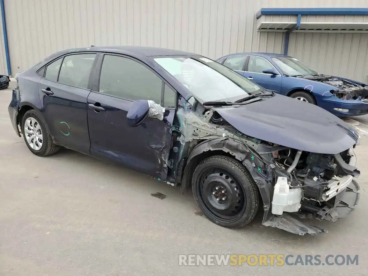 4 Photograph of a damaged car JTDEPRAE3LJ041771 TOYOTA COROLLA 2020