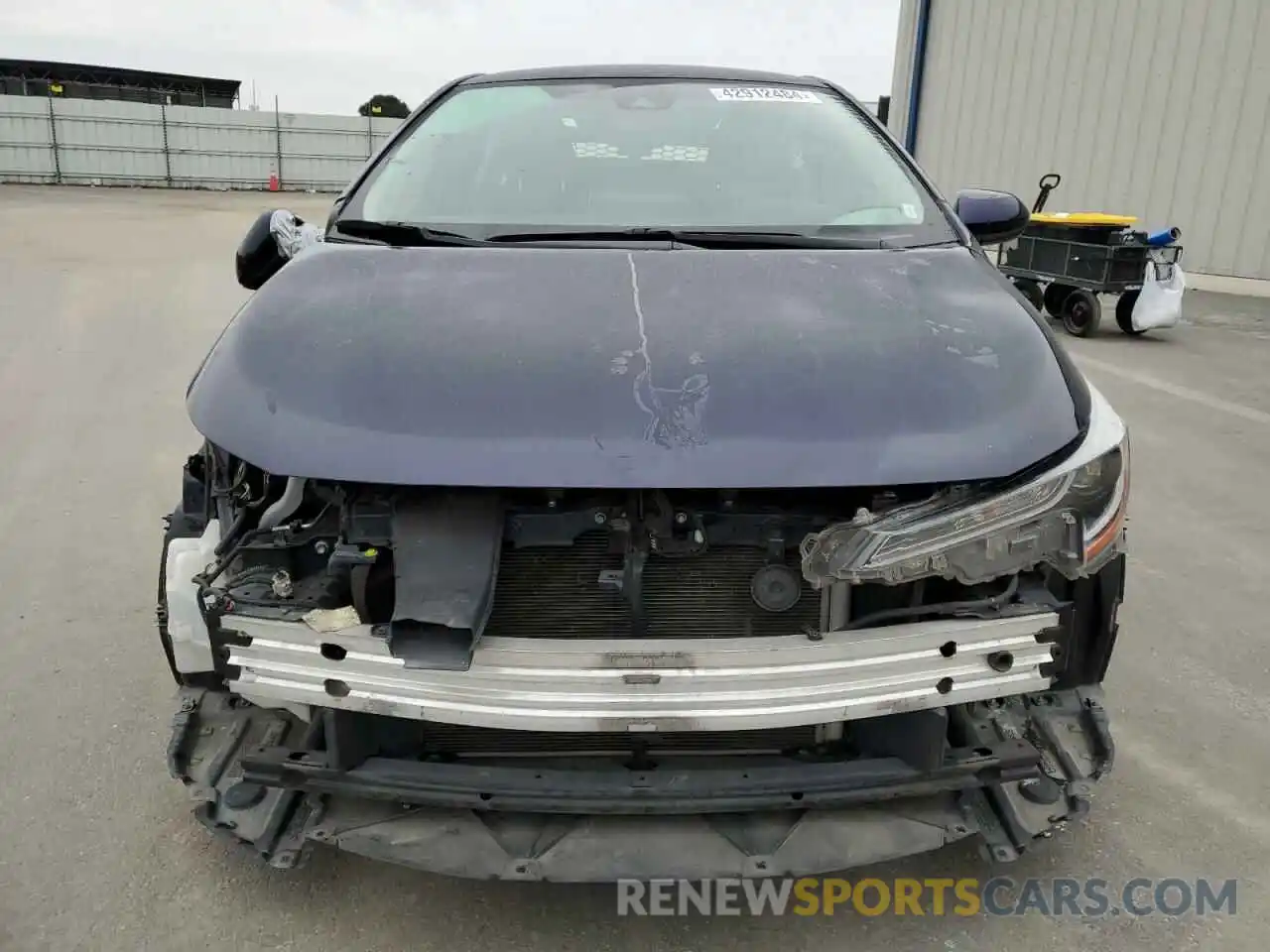 5 Photograph of a damaged car JTDEPRAE3LJ041771 TOYOTA COROLLA 2020