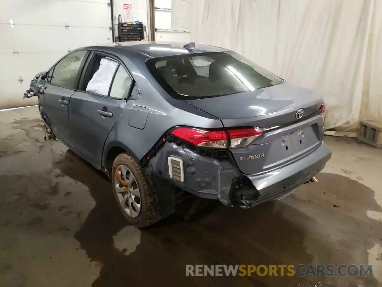 3 Photograph of a damaged car JTDEPRAE3LJ042466 TOYOTA COROLLA 2020