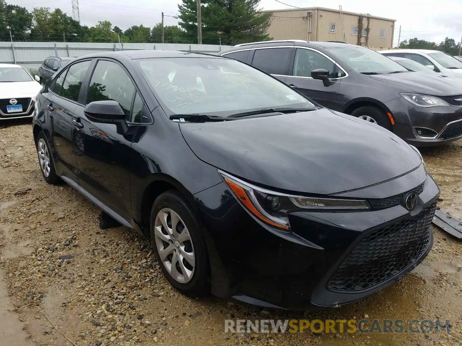 1 Photograph of a damaged car JTDEPRAE3LJ042936 TOYOTA COROLLA 2020