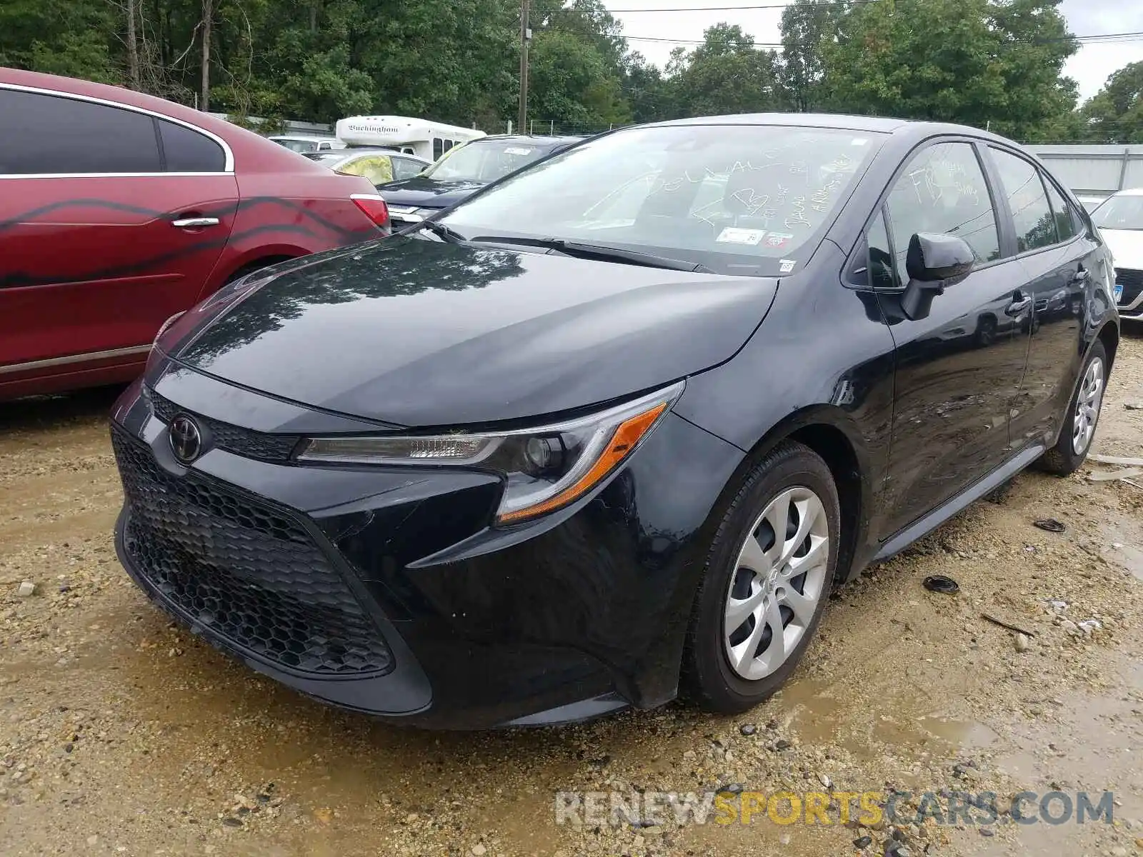 2 Photograph of a damaged car JTDEPRAE3LJ042936 TOYOTA COROLLA 2020