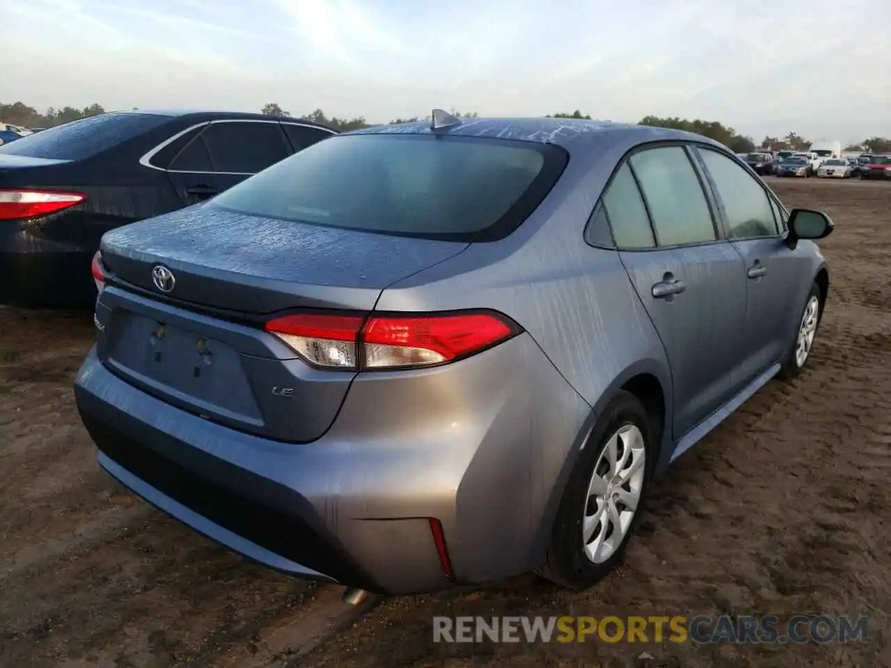 4 Photograph of a damaged car JTDEPRAE3LJ043035 TOYOTA COROLLA 2020