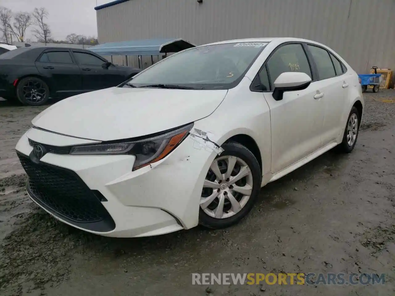 2 Photograph of a damaged car JTDEPRAE3LJ044301 TOYOTA COROLLA 2020