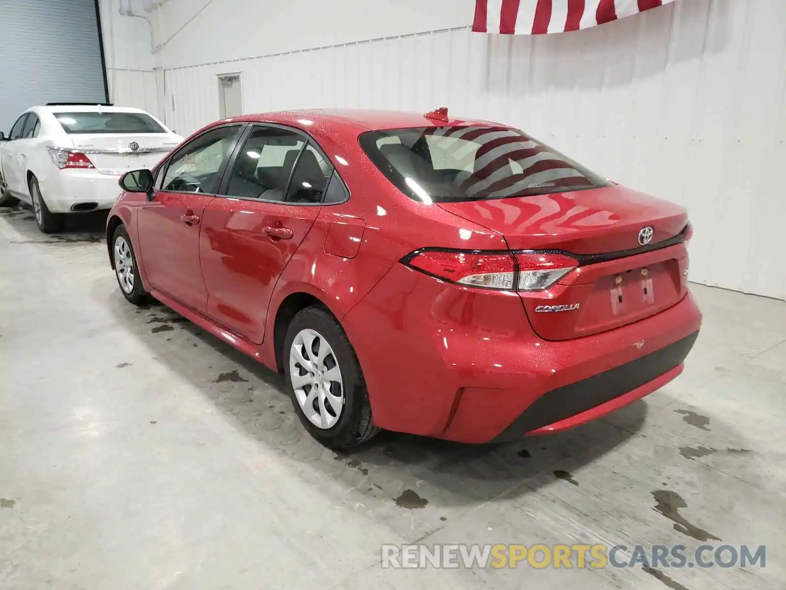 3 Photograph of a damaged car JTDEPRAE3LJ044783 TOYOTA COROLLA 2020