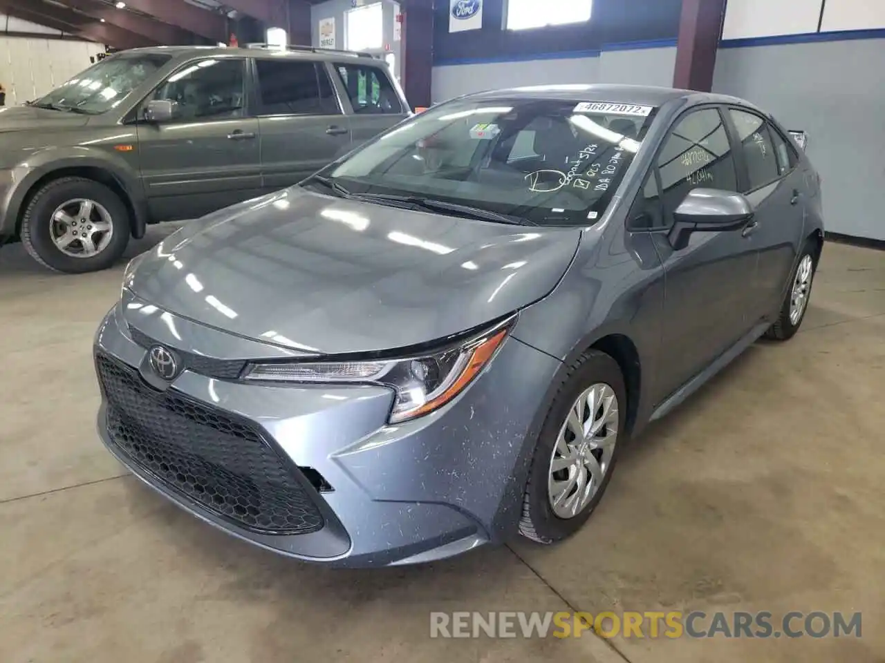 2 Photograph of a damaged car JTDEPRAE3LJ045352 TOYOTA COROLLA 2020