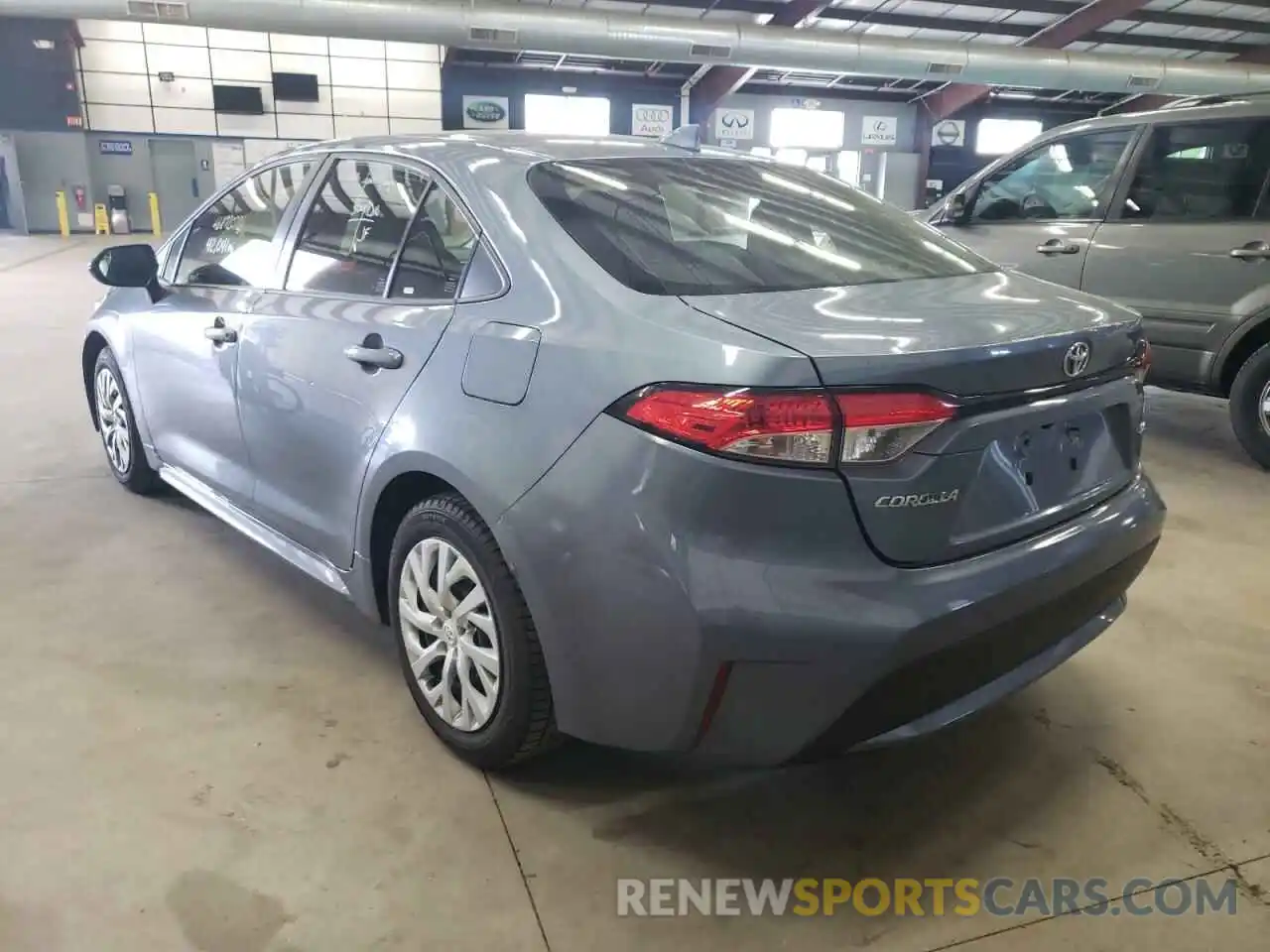 3 Photograph of a damaged car JTDEPRAE3LJ045352 TOYOTA COROLLA 2020