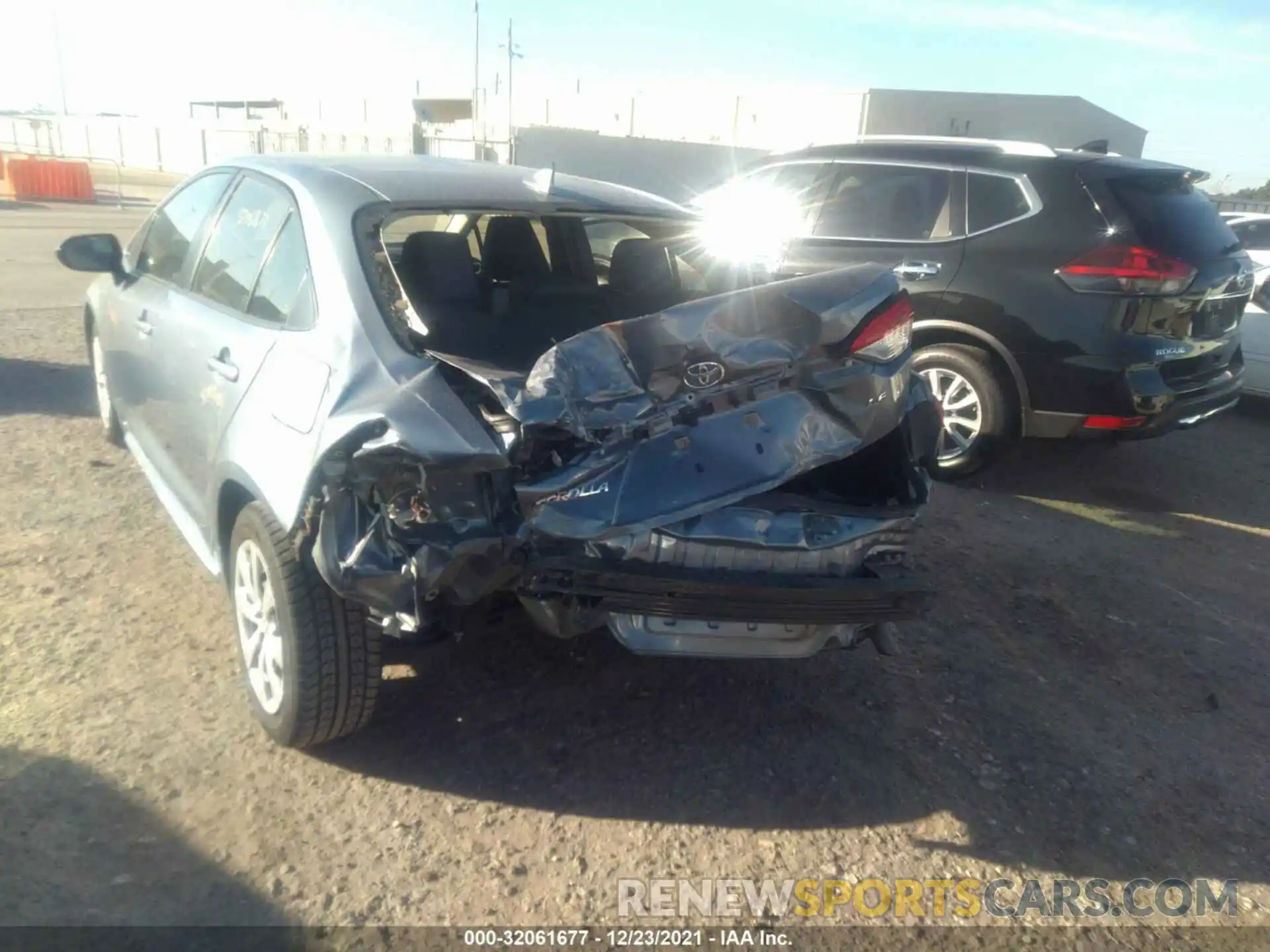 6 Photograph of a damaged car JTDEPRAE3LJ045402 TOYOTA COROLLA 2020