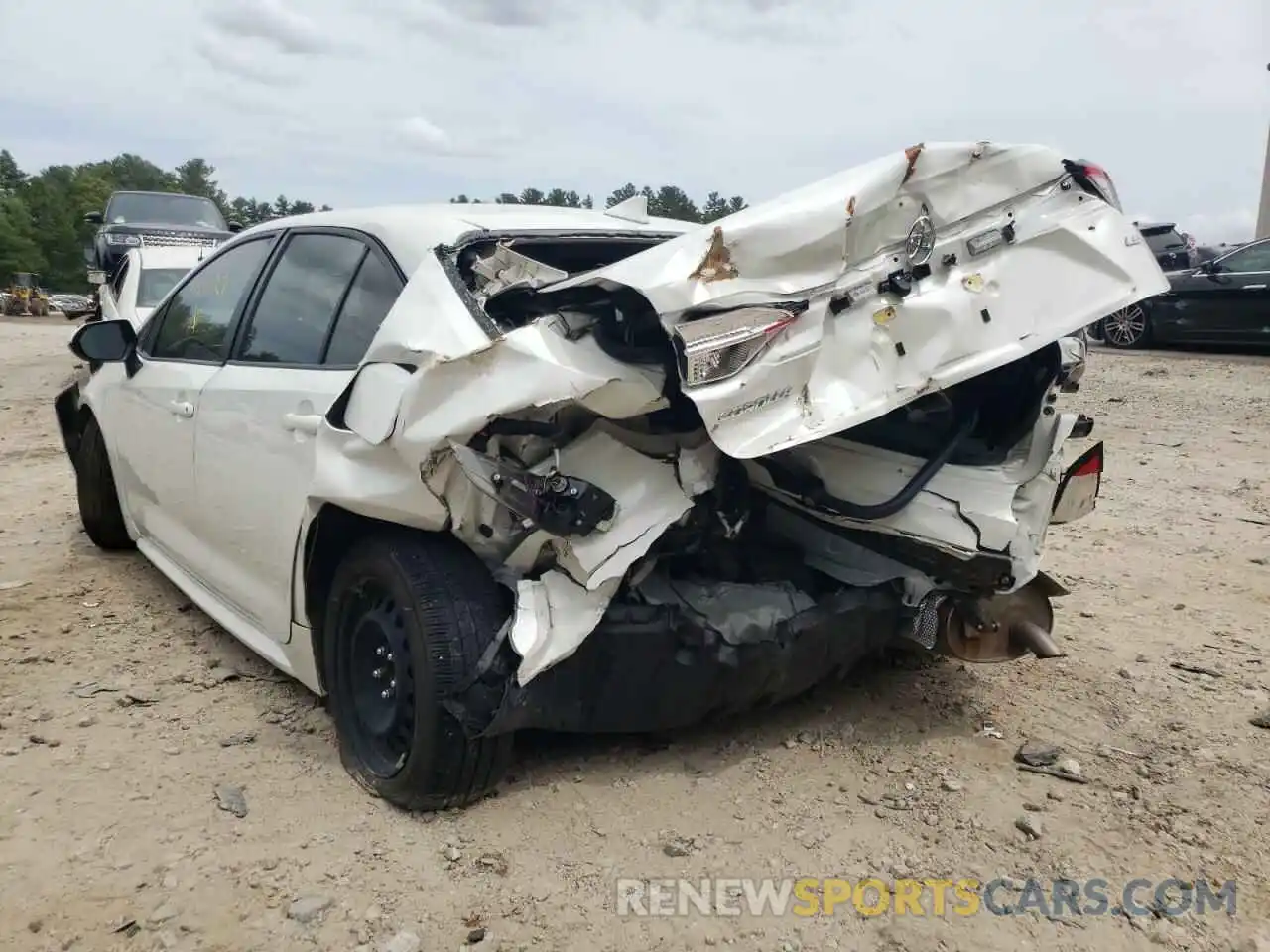 3 Photograph of a damaged car JTDEPRAE3LJ045688 TOYOTA COROLLA 2020