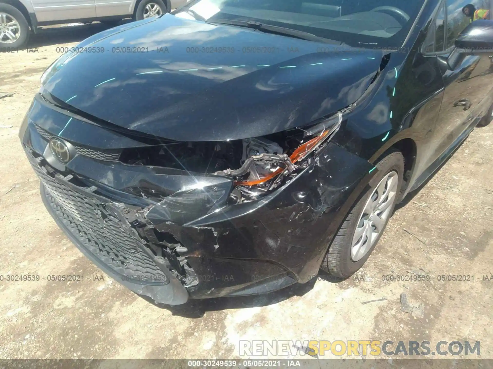 6 Photograph of a damaged car JTDEPRAE3LJ046159 TOYOTA COROLLA 2020