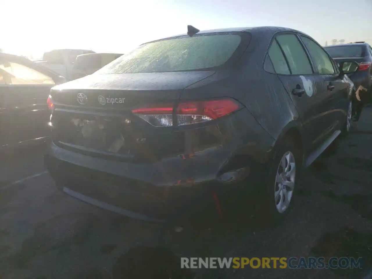 4 Photograph of a damaged car JTDEPRAE3LJ046632 TOYOTA COROLLA 2020