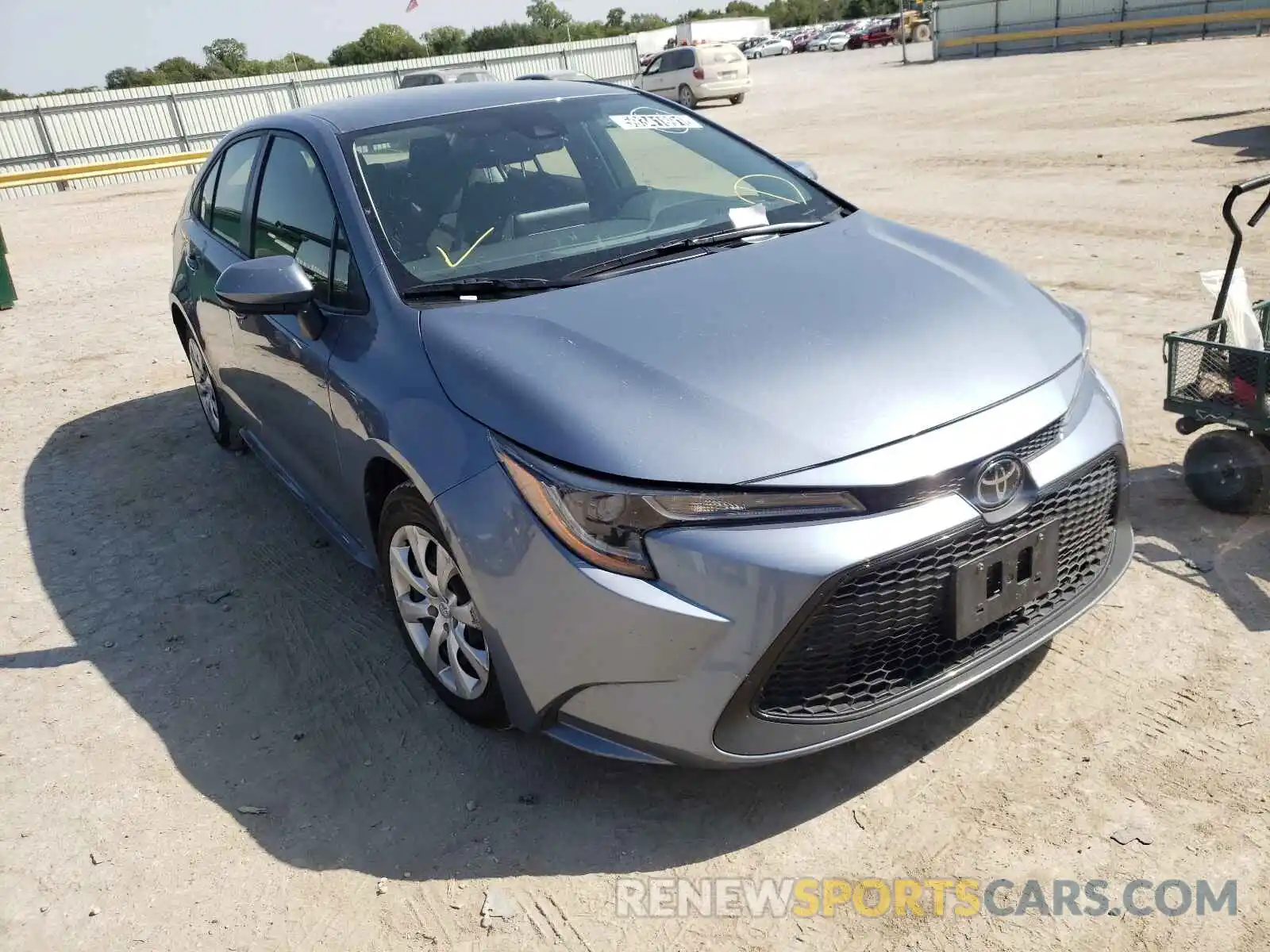 9 Photograph of a damaged car JTDEPRAE3LJ046758 TOYOTA COROLLA 2020