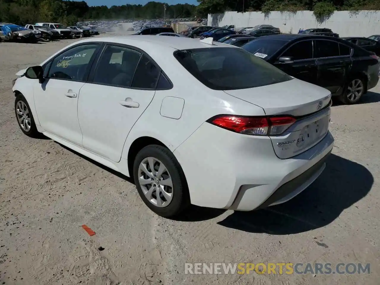 3 Photograph of a damaged car JTDEPRAE3LJ046940 TOYOTA COROLLA 2020