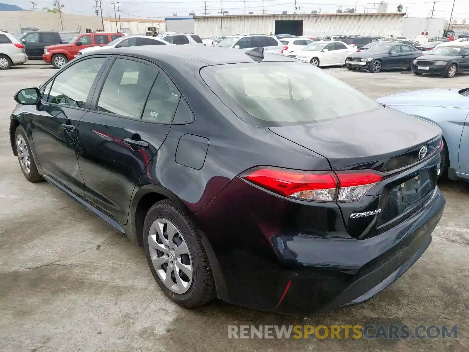 3 Photograph of a damaged car JTDEPRAE3LJ046954 TOYOTA COROLLA 2020