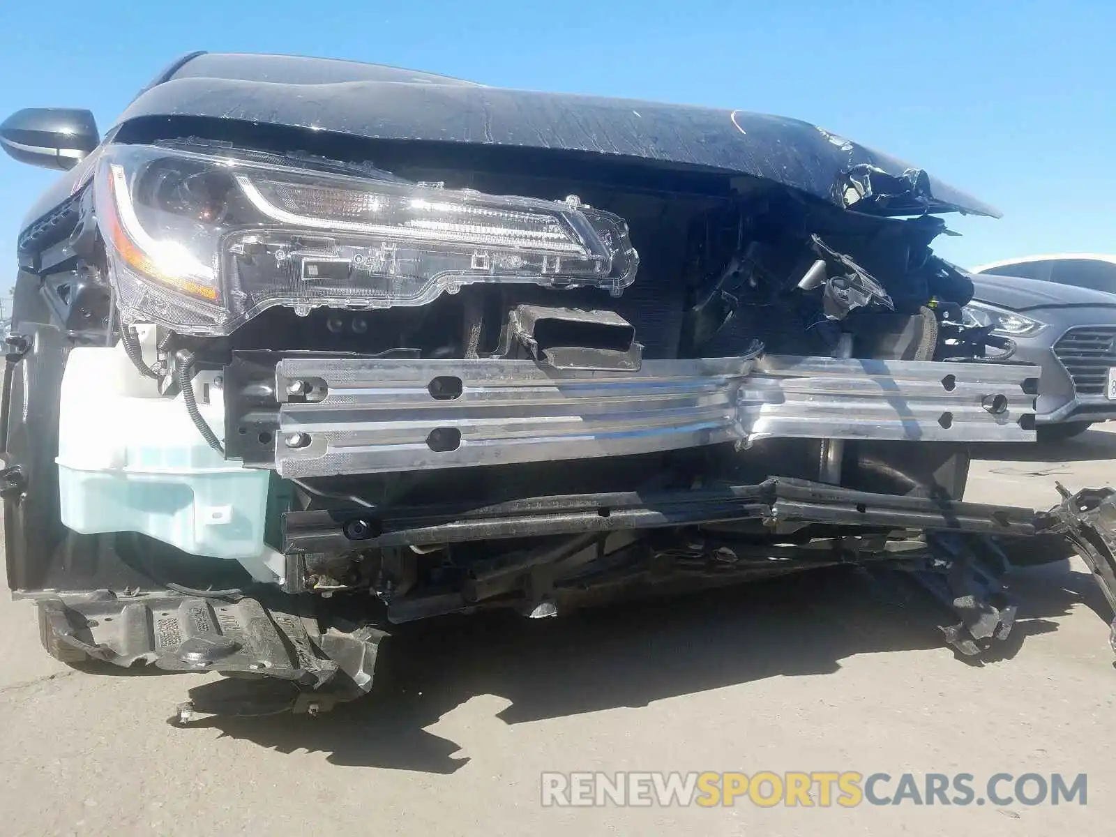 9 Photograph of a damaged car JTDEPRAE3LJ046954 TOYOTA COROLLA 2020