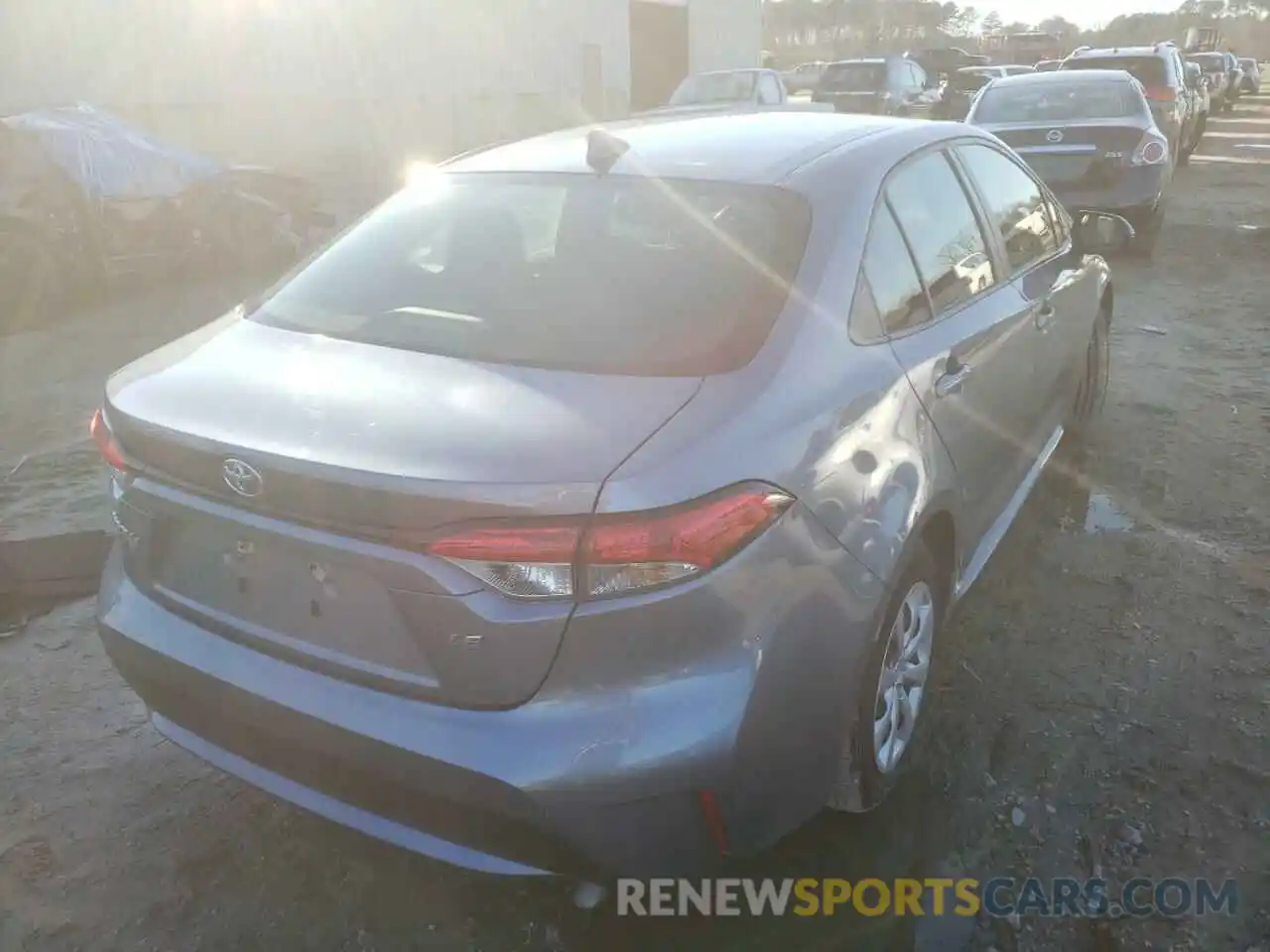 4 Photograph of a damaged car JTDEPRAE3LJ047120 TOYOTA COROLLA 2020