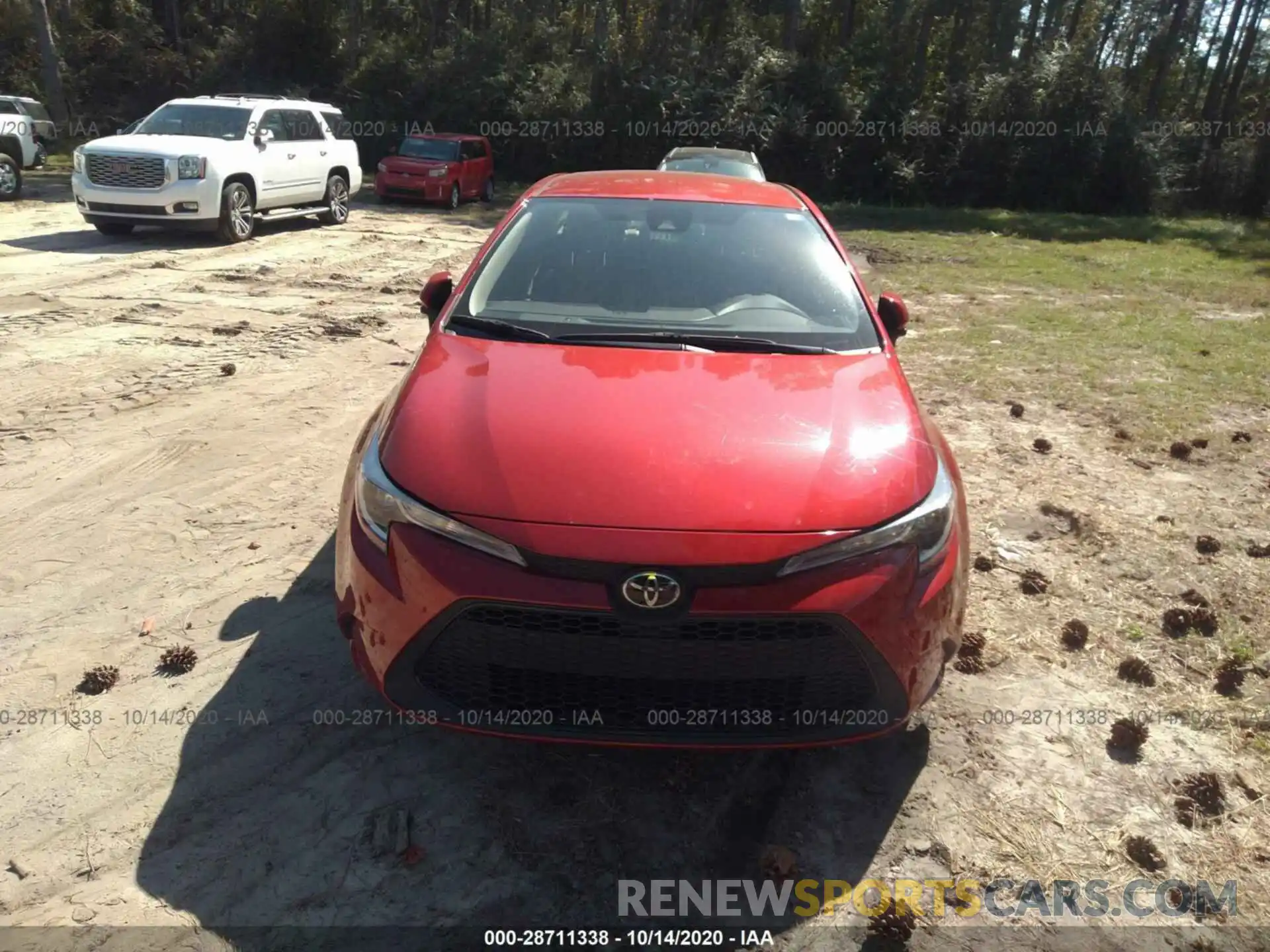 6 Photograph of a damaged car JTDEPRAE3LJ048820 TOYOTA COROLLA 2020