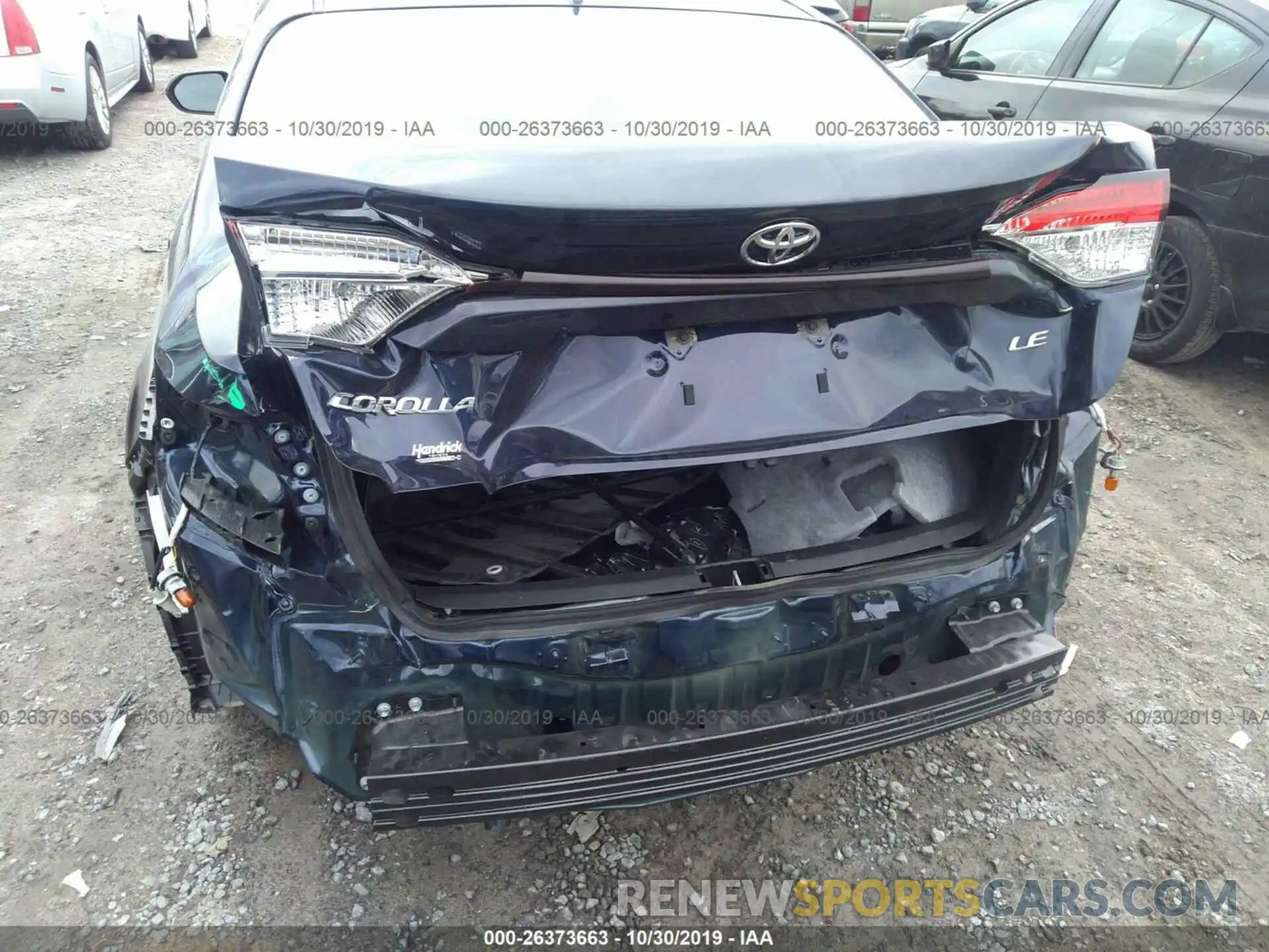 6 Photograph of a damaged car JTDEPRAE3LJ049109 TOYOTA COROLLA 2020