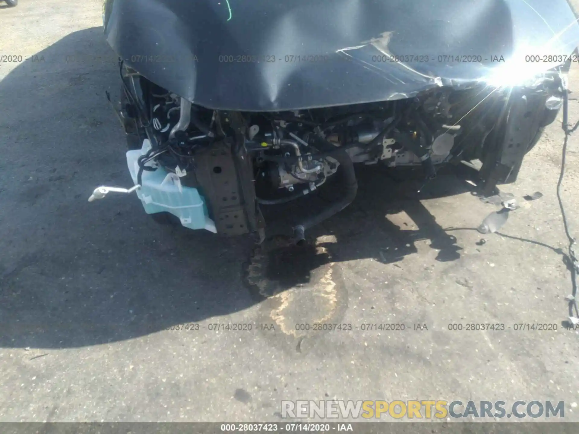 6 Photograph of a damaged car JTDEPRAE3LJ050051 TOYOTA COROLLA 2020